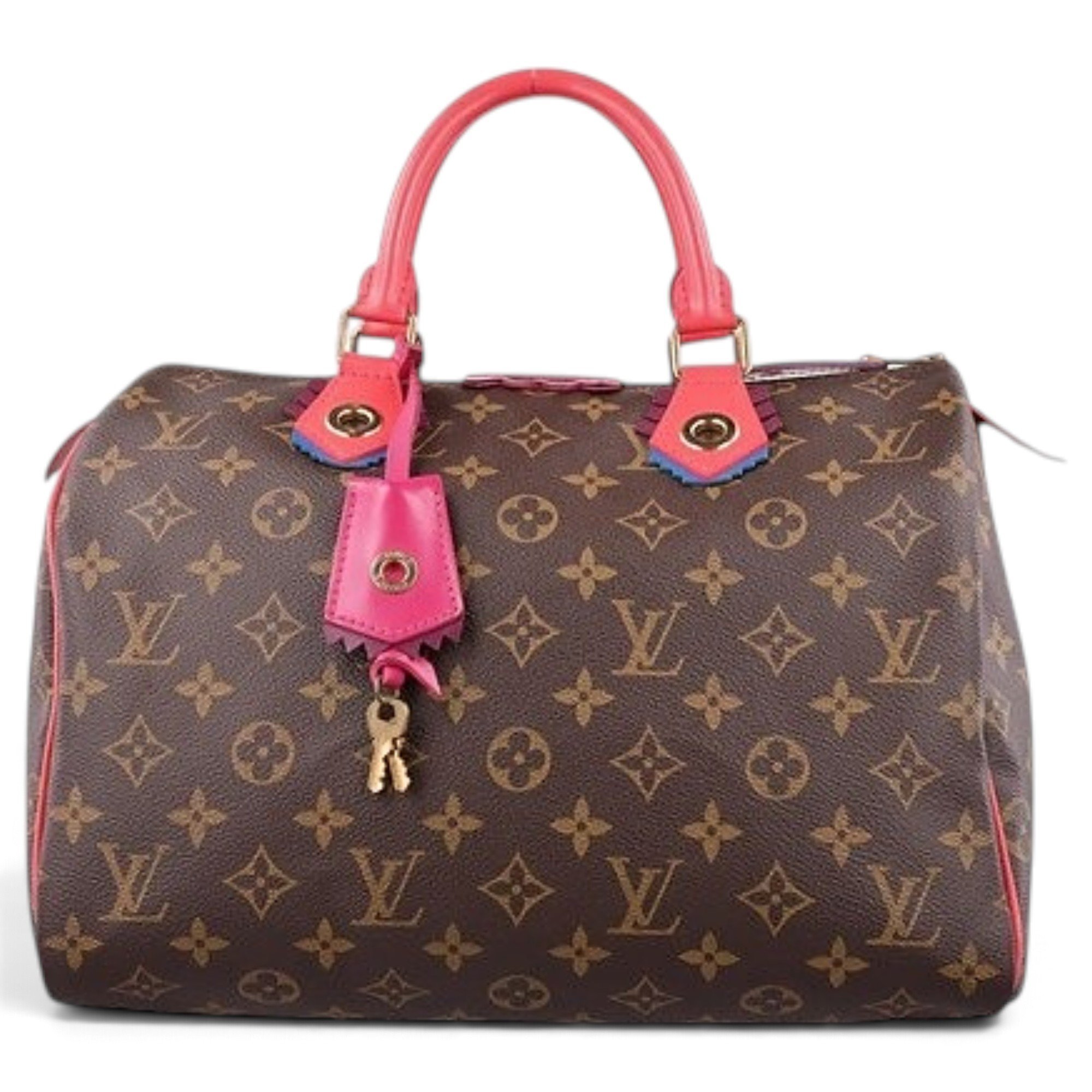 Speedy leather bag