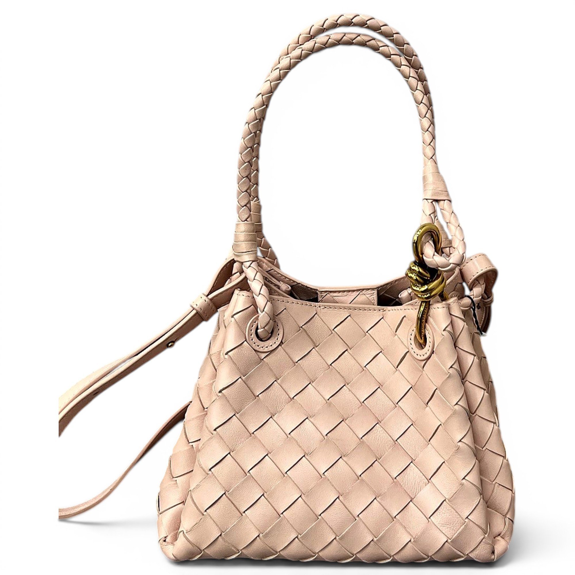 Parachute leather handbag