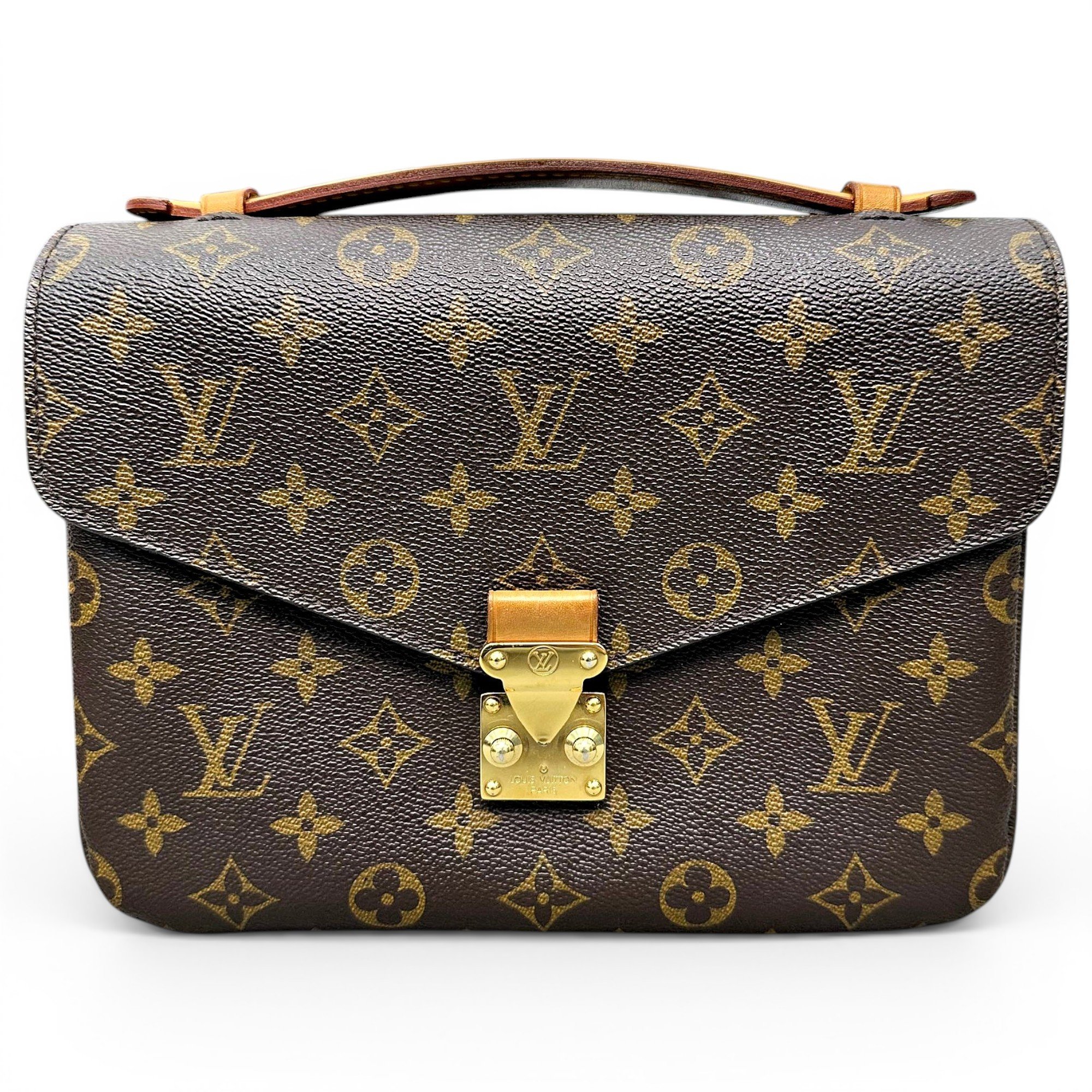 Metis leather handbag