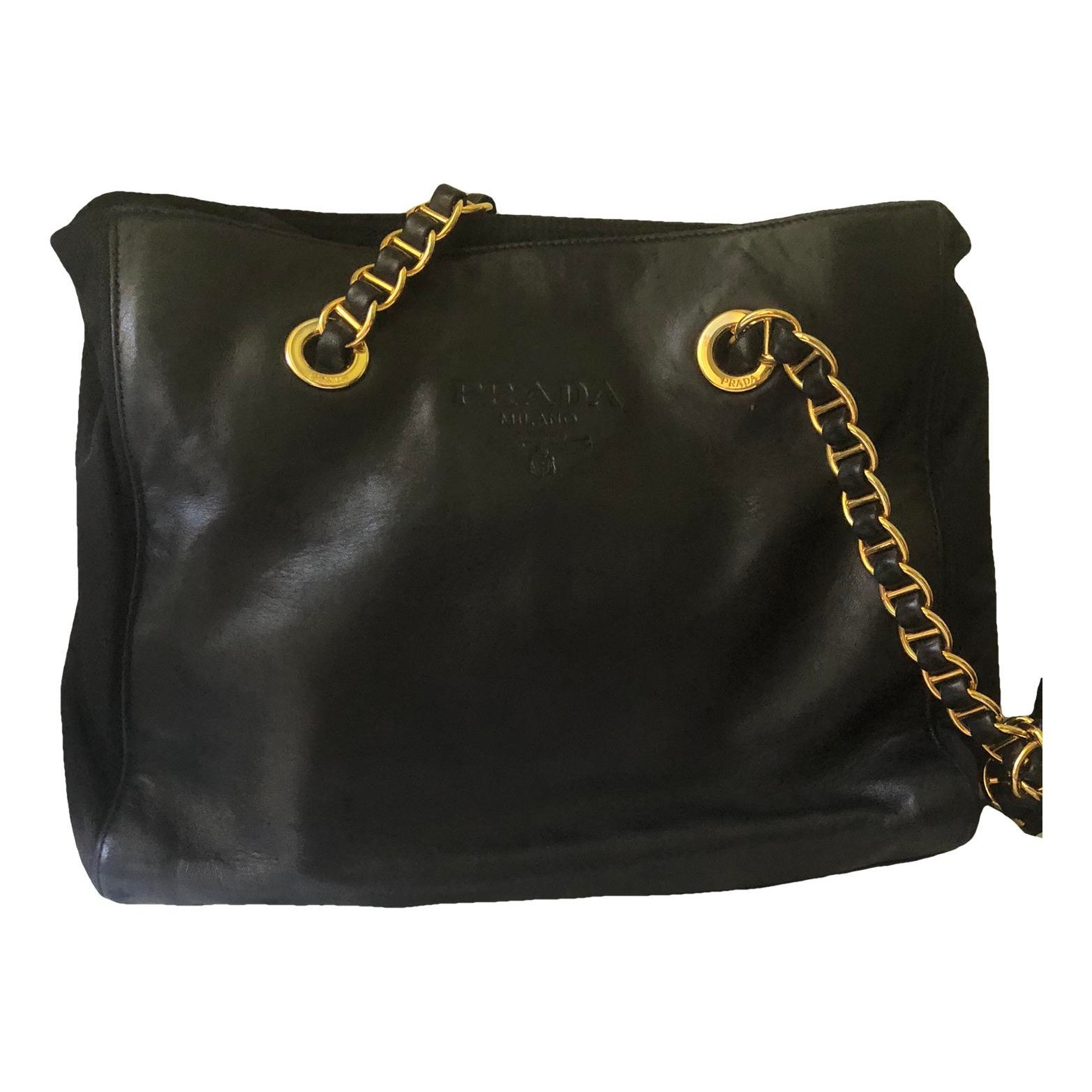 Leather handbag