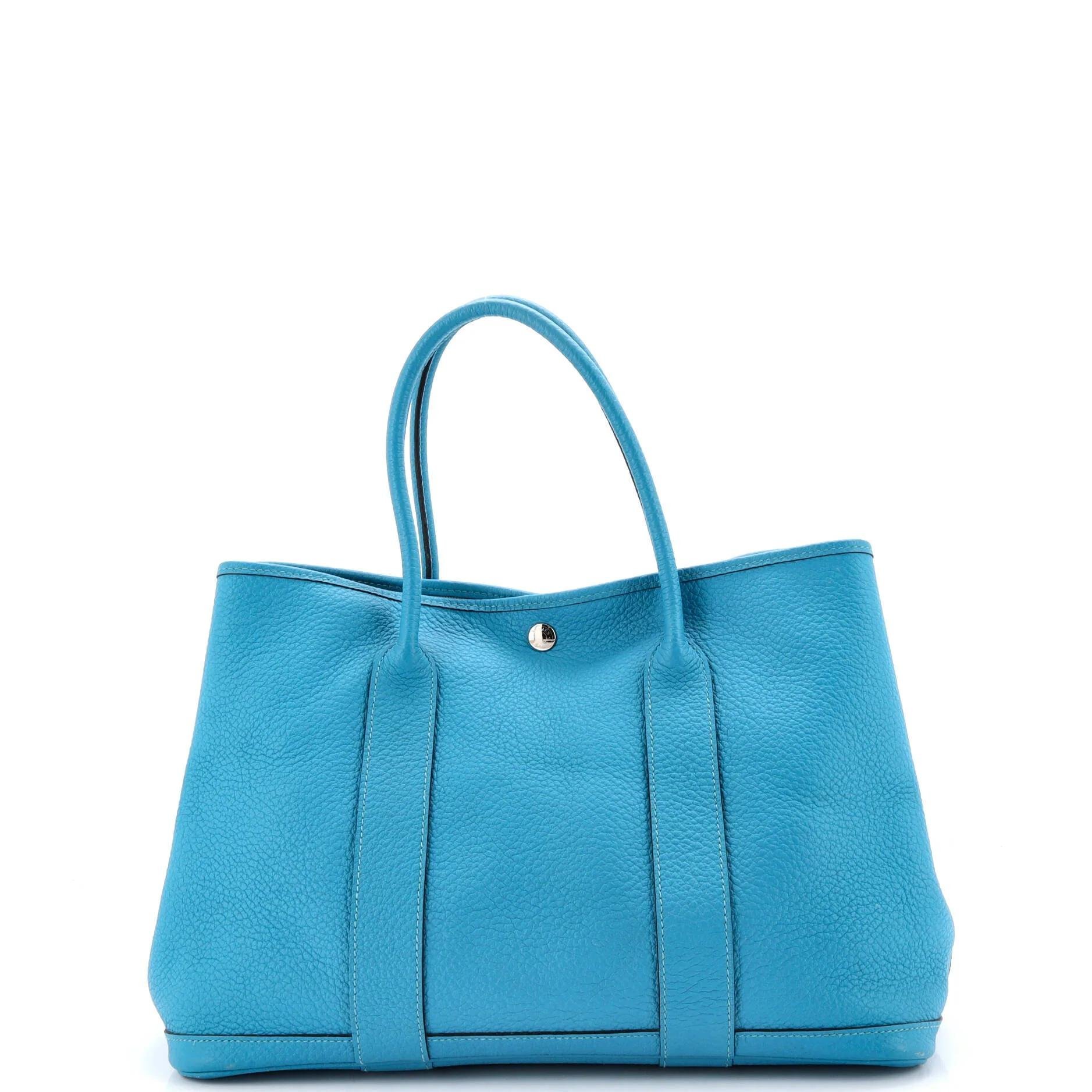 Leather tote