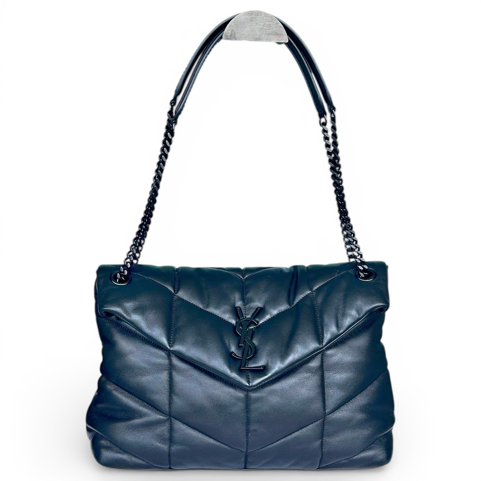 Loulou Puffer leather handbag