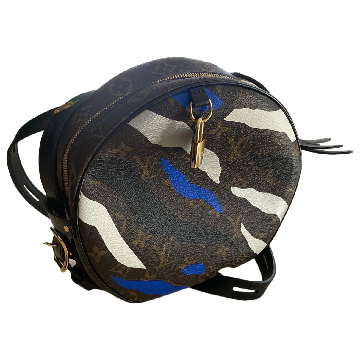 Boîte chapeau souple leather handbag