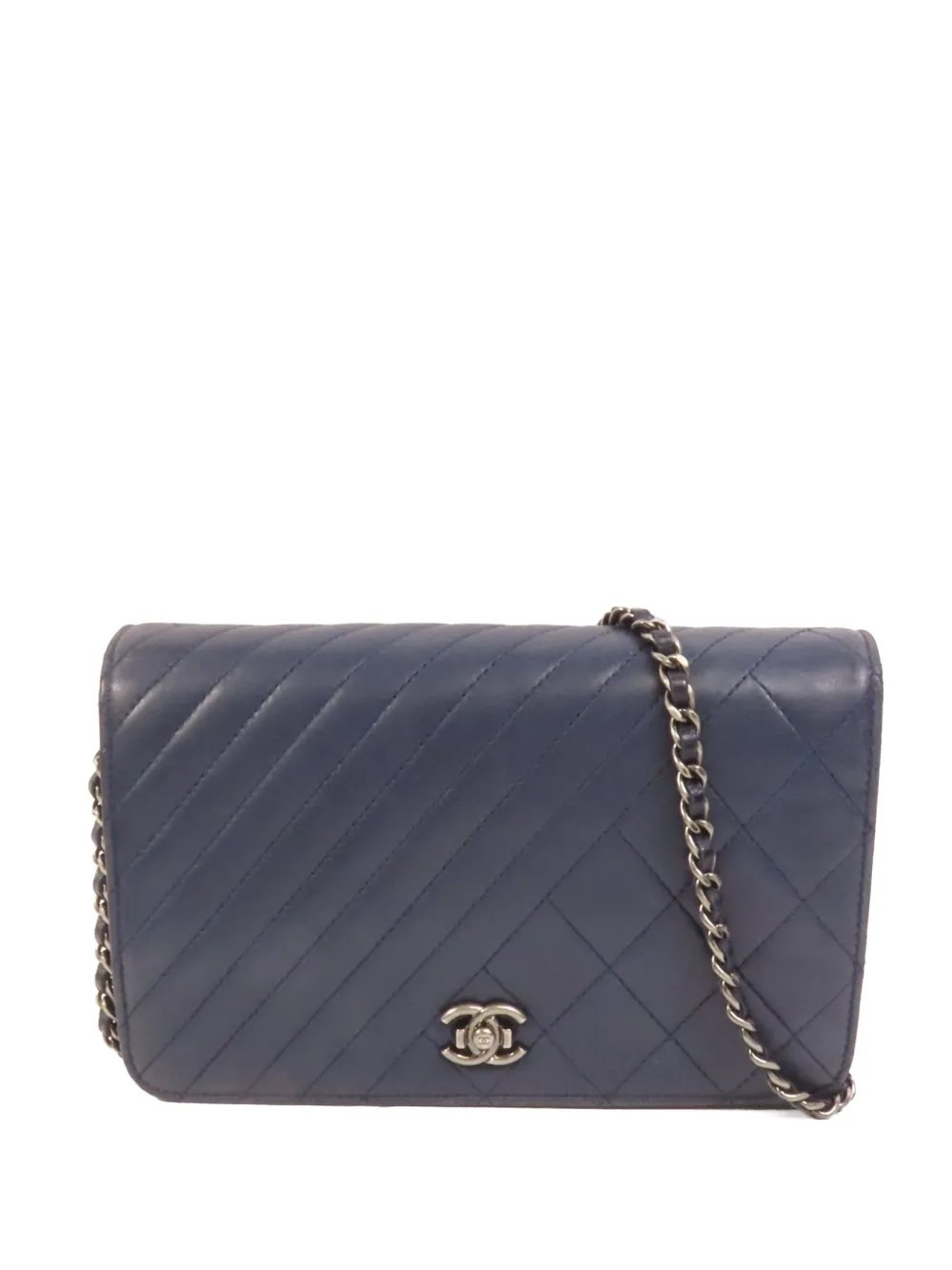 CC turn-lock shoulder bag