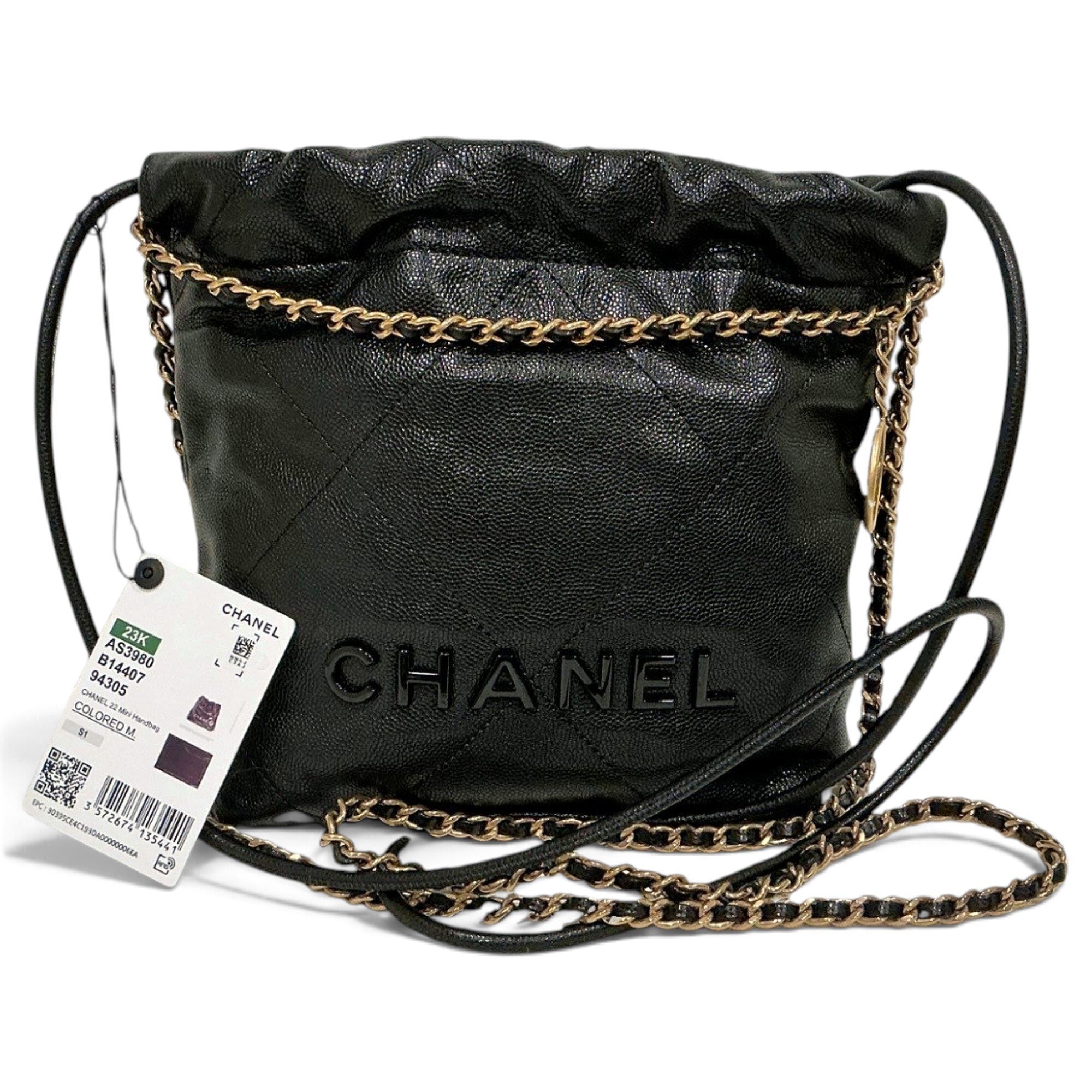 Chanel 22 leather handbag