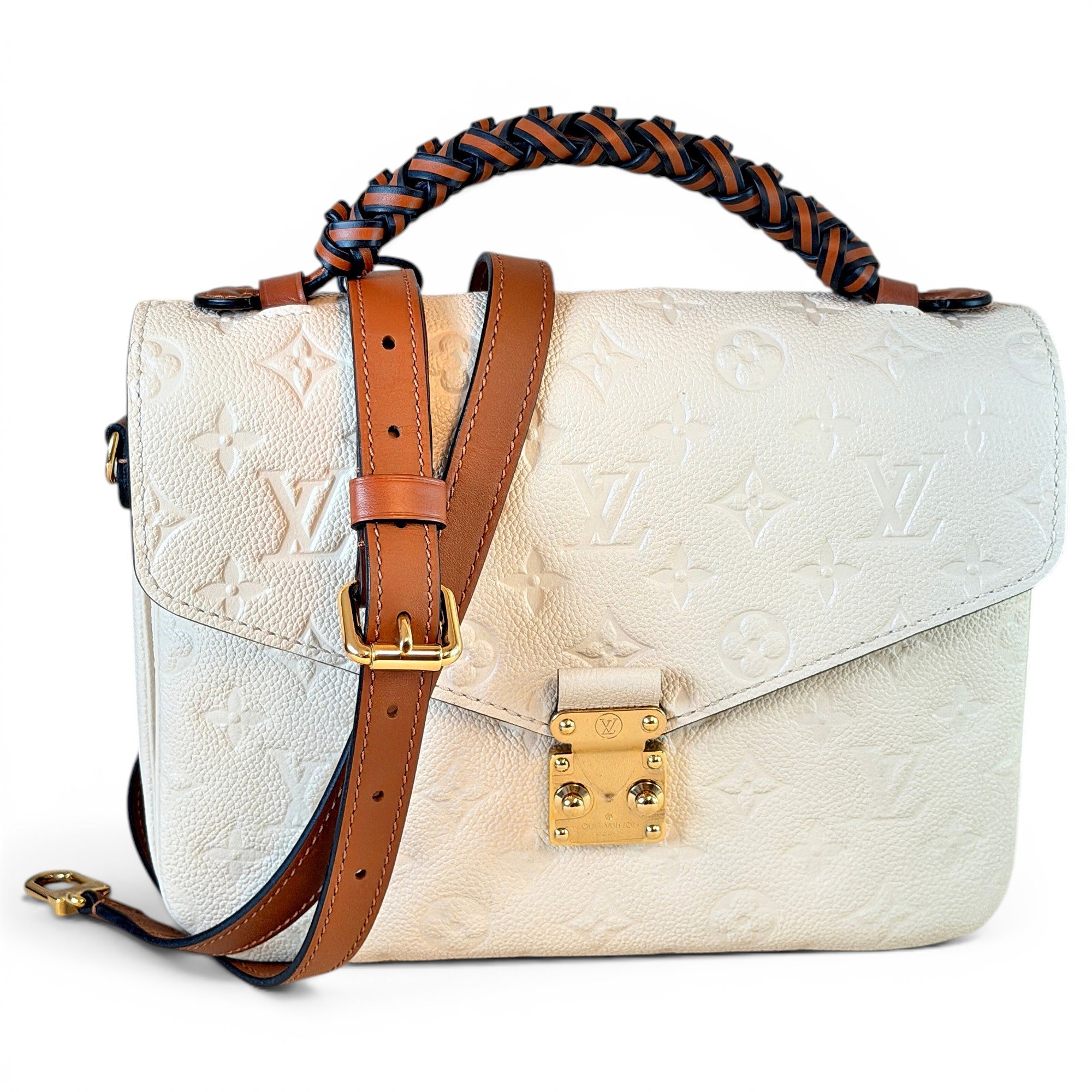 Metis leather crossbody bag