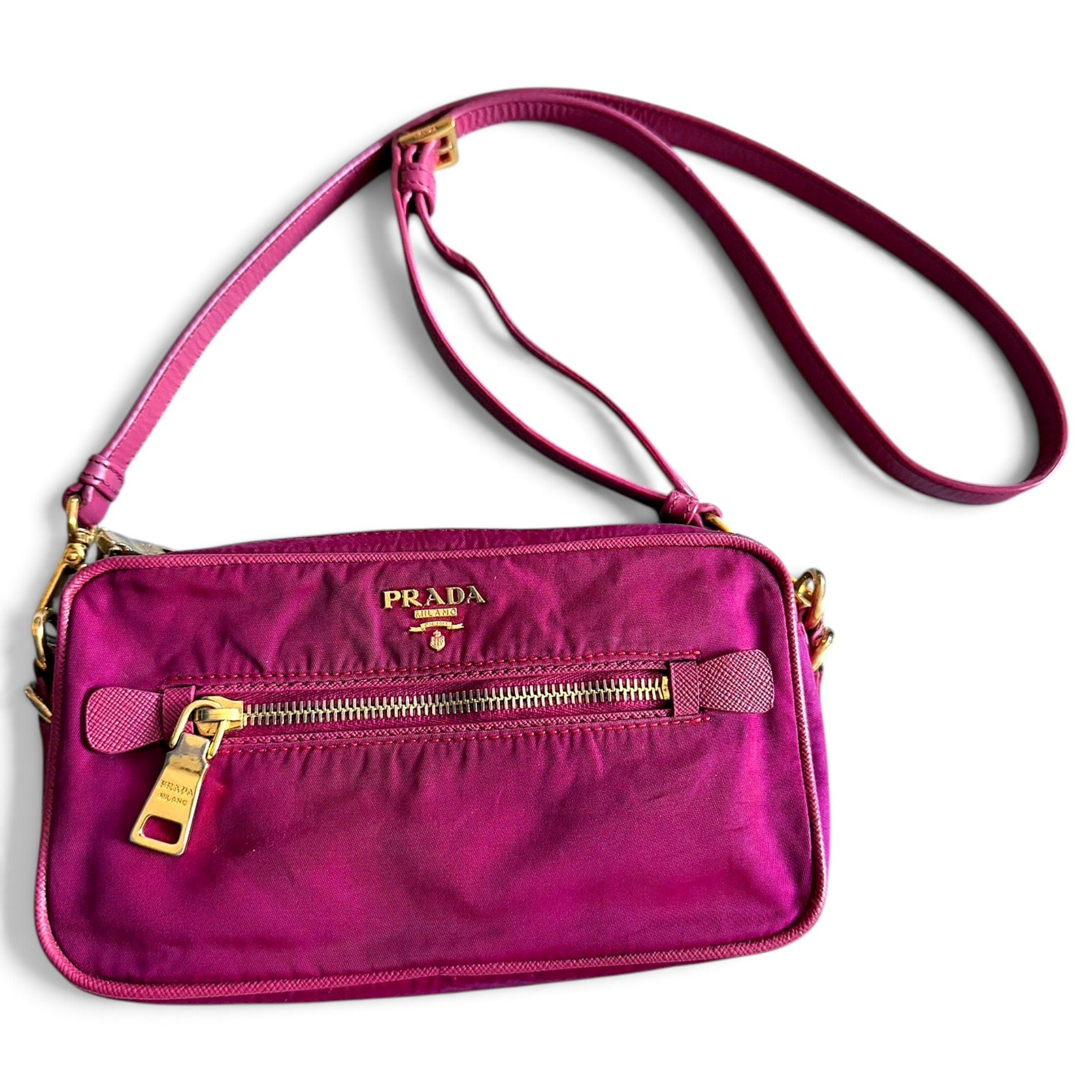 Leather crossbody bag