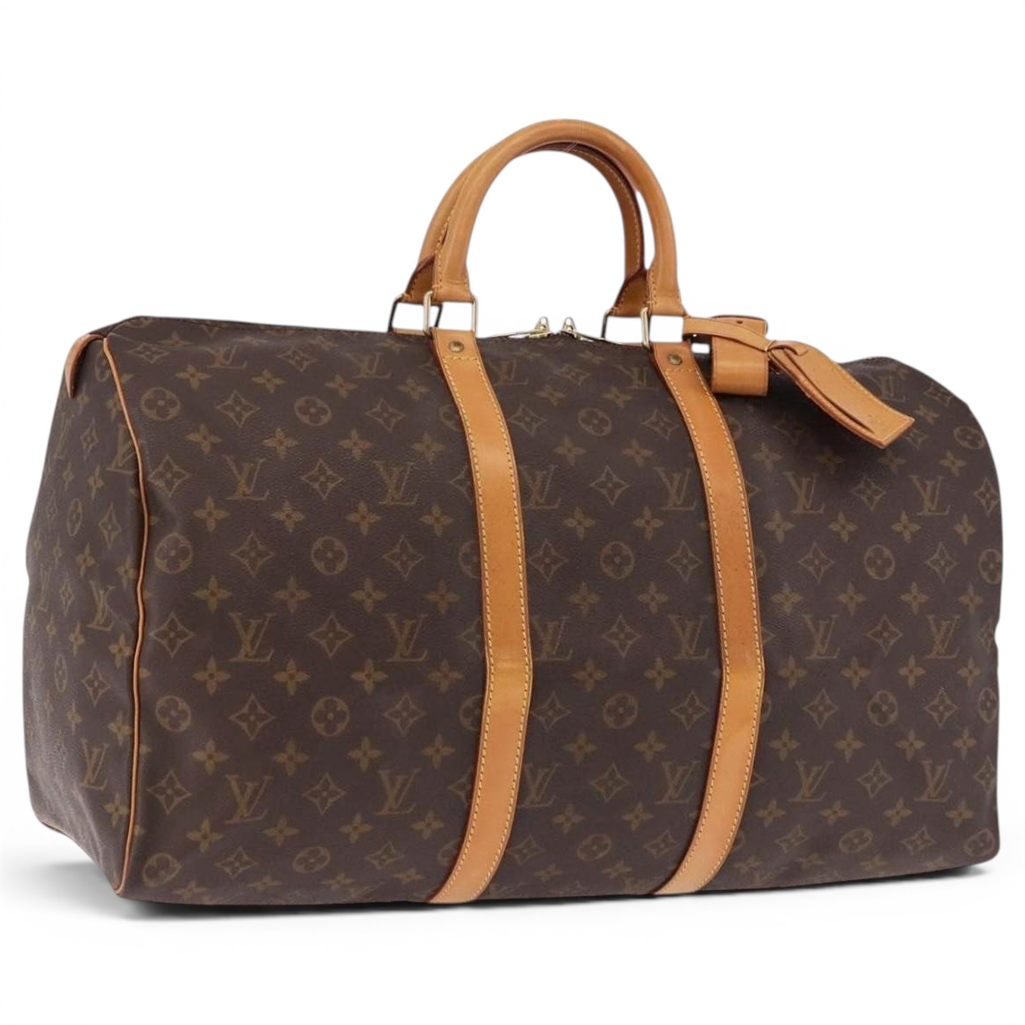 Keepall leather 24h bag