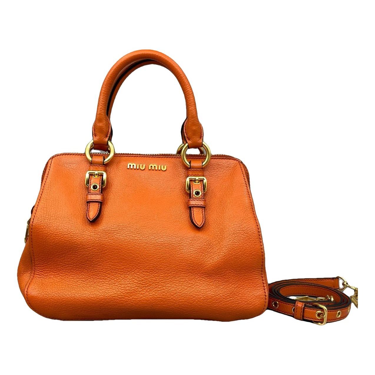 Leather handbag