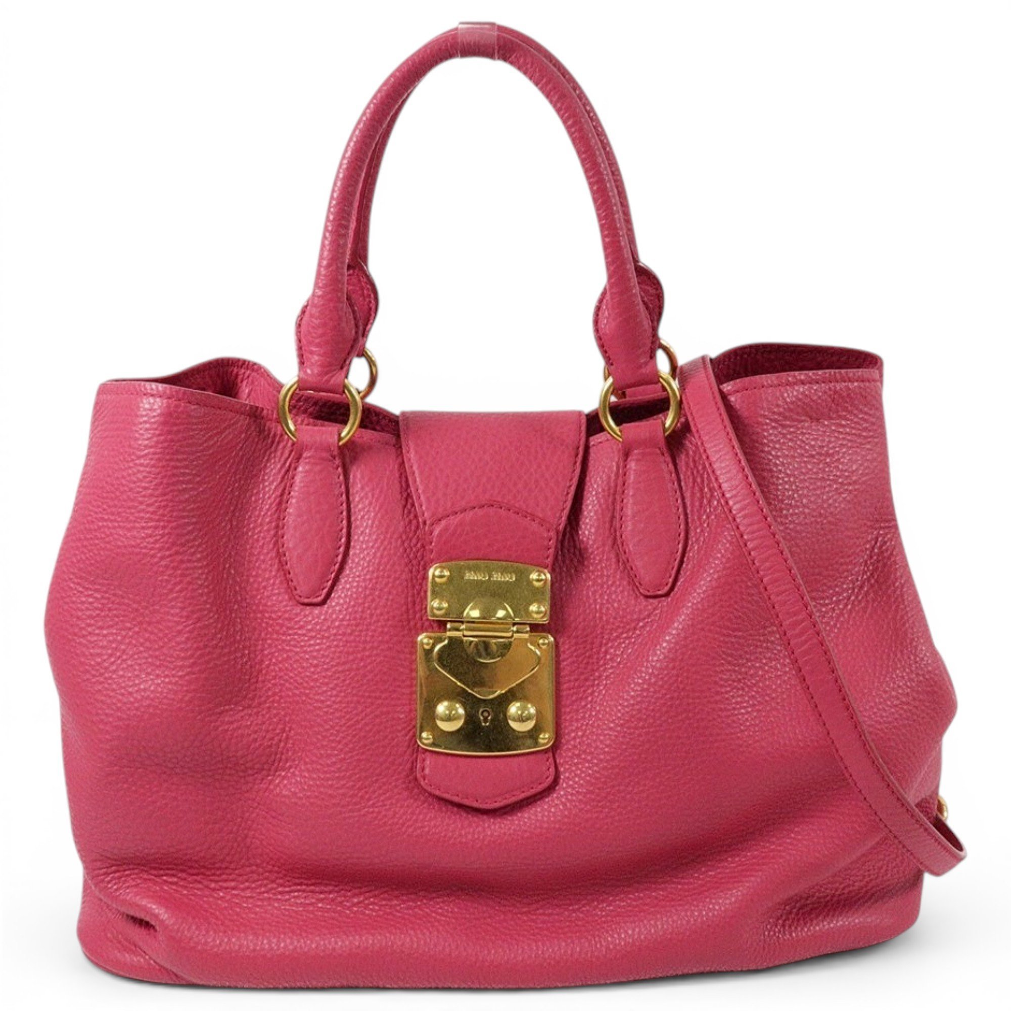 Leather handbag