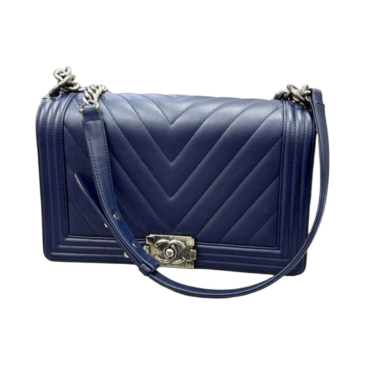 Boy leather crossbody bag