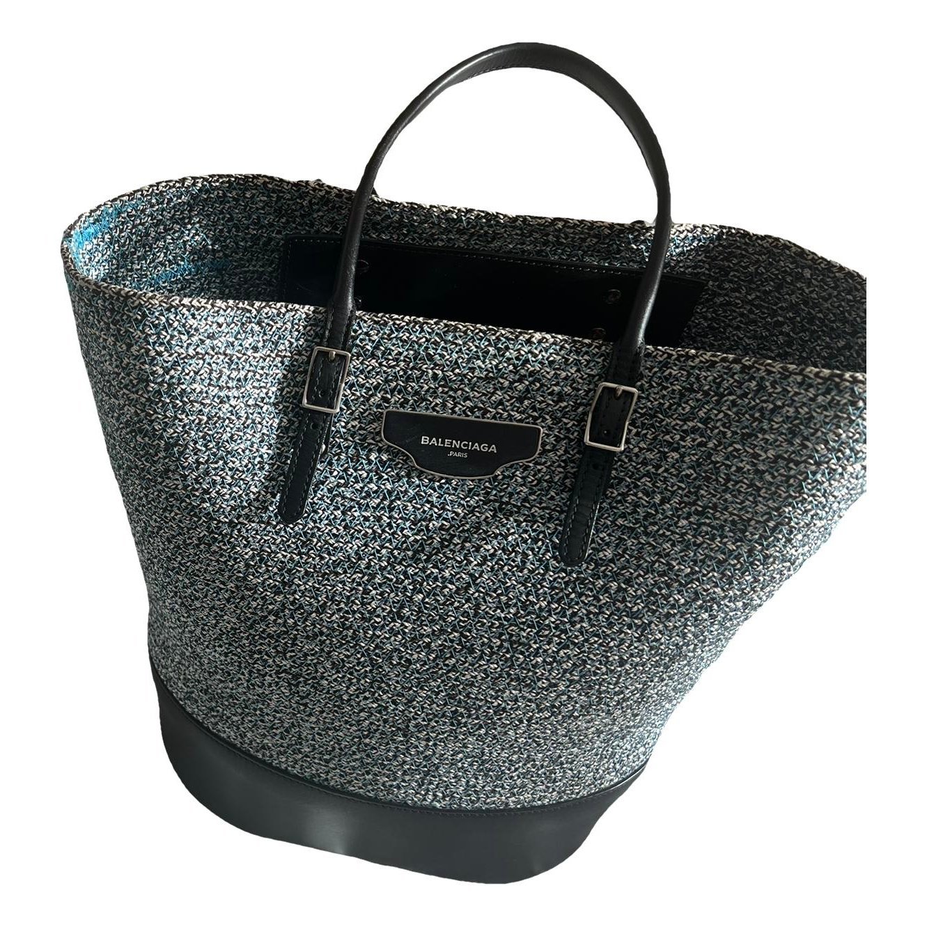 Leather tote
