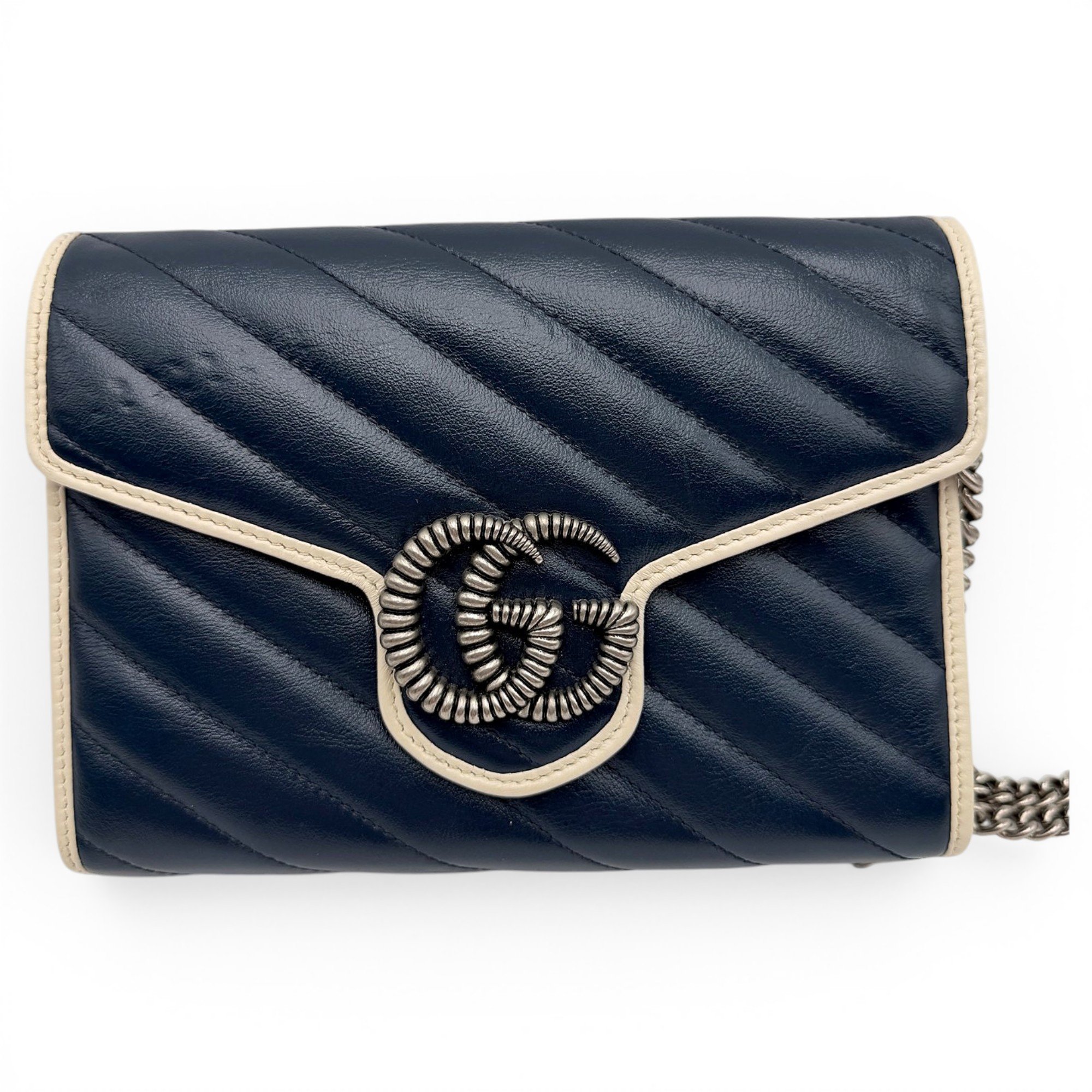 GG Marmont Chain leather crossbody bag