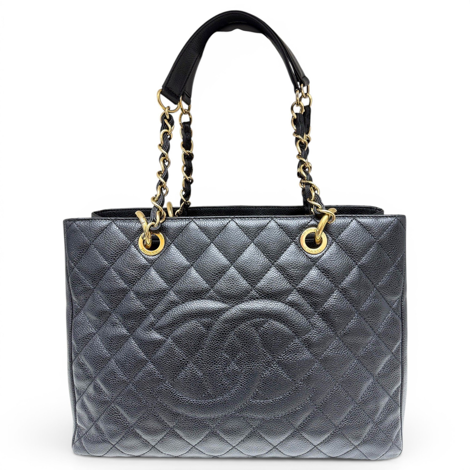 Grand shopping leather handbag