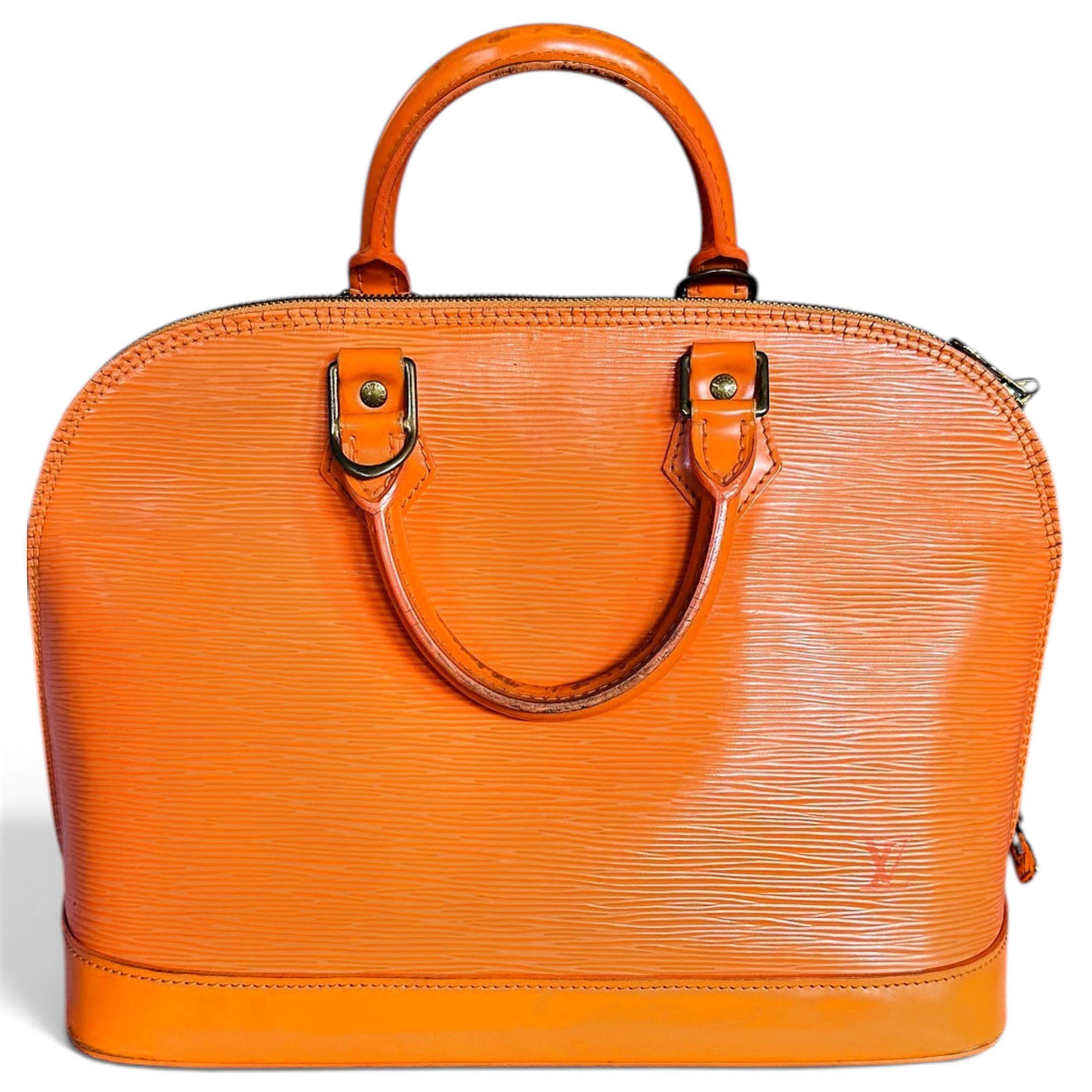 Alma leather handbag