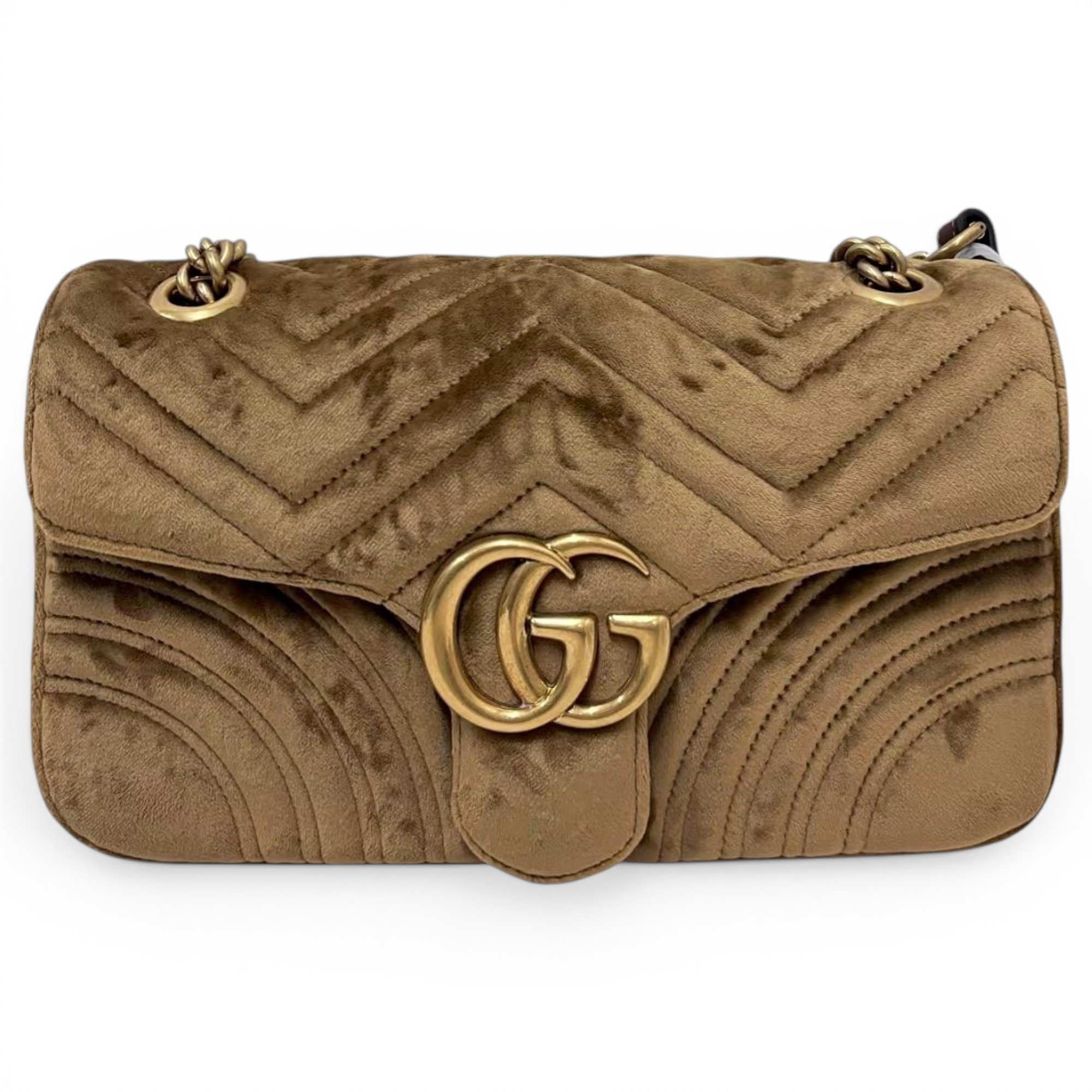 GG Marmont velvet handbag