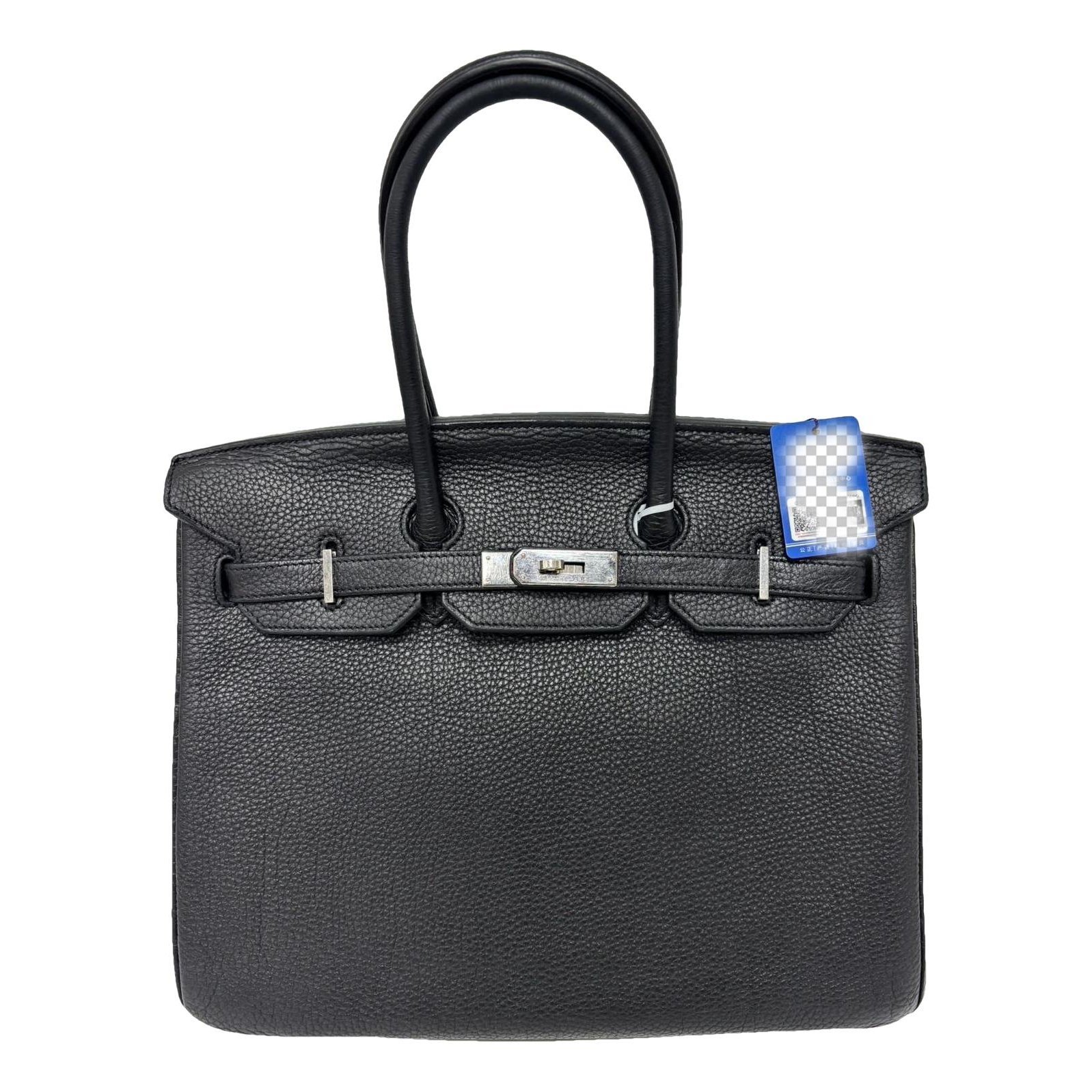 Birkin 35 leather handbag