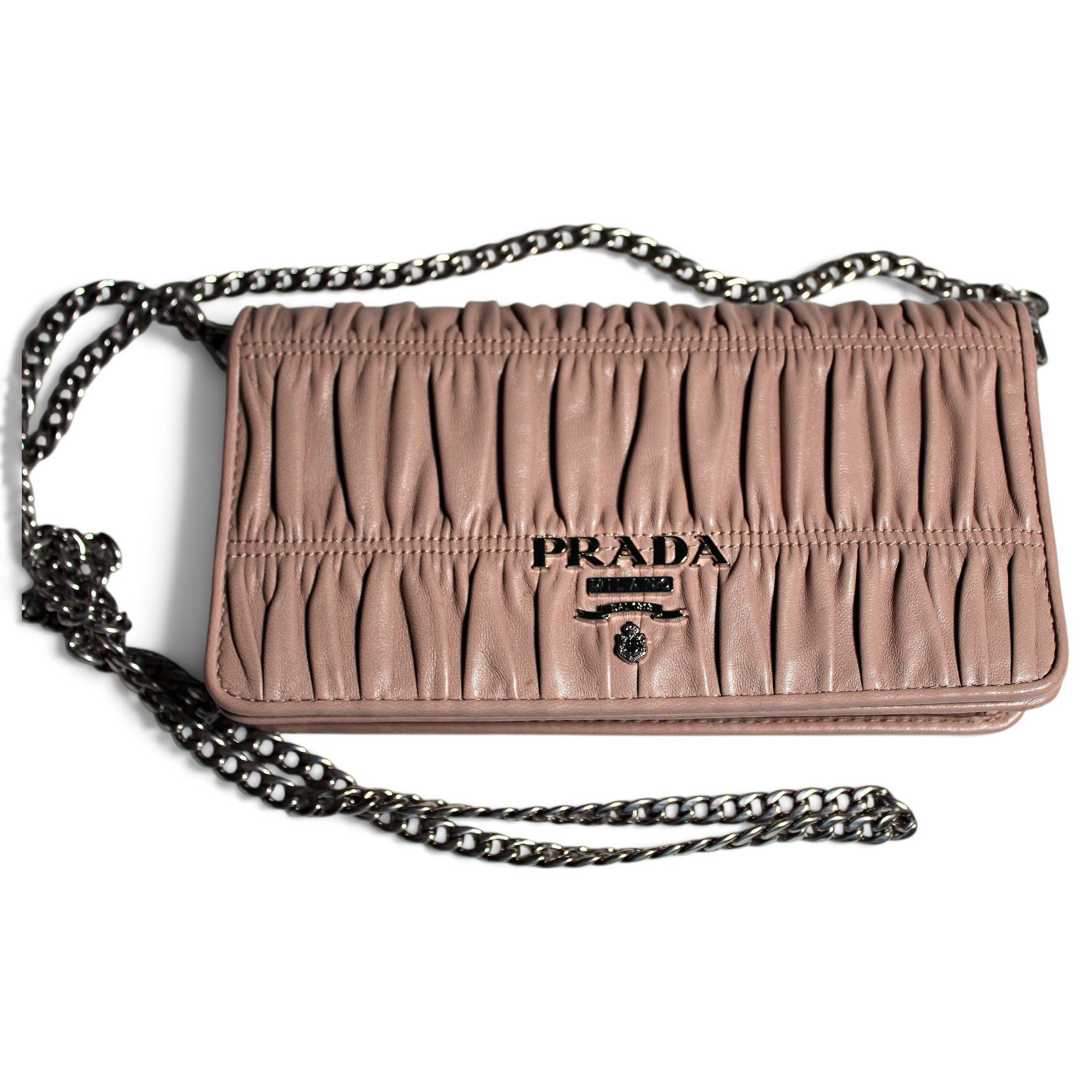 Leather crossbody bag