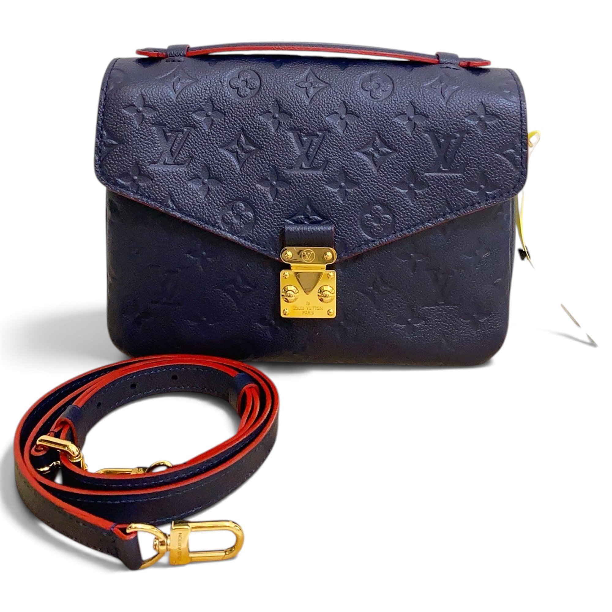 Metis leather crossbody bag
