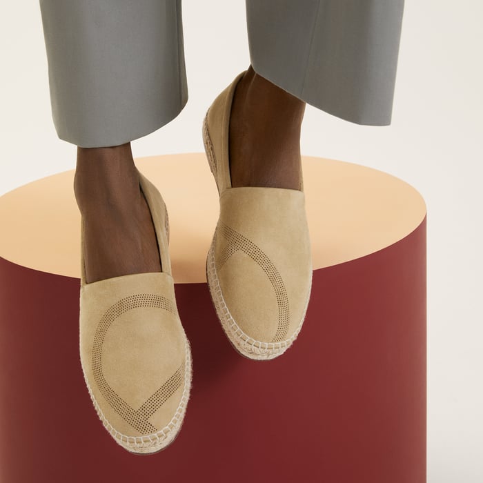 Beige Albâtre Izar Espadrille