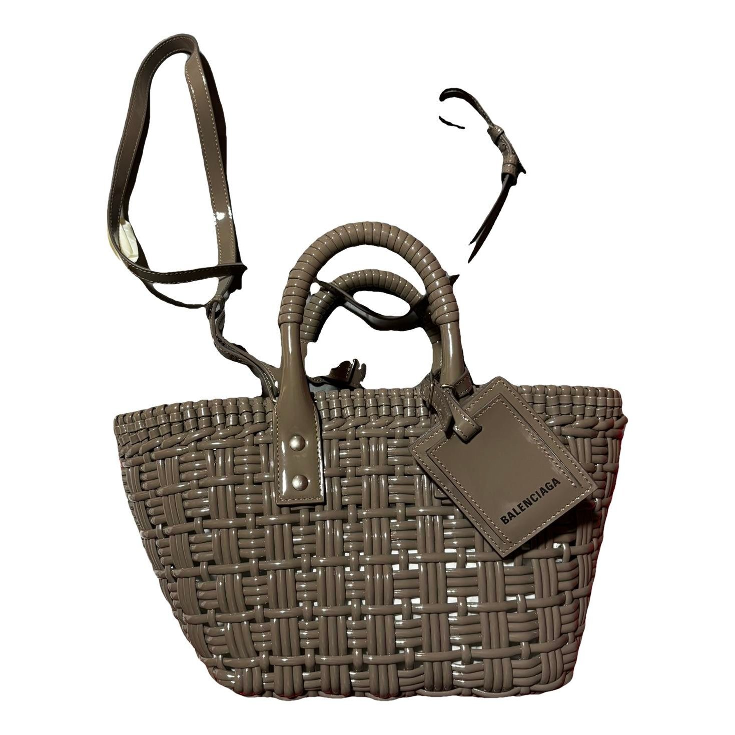 Bistro Panier leather tote