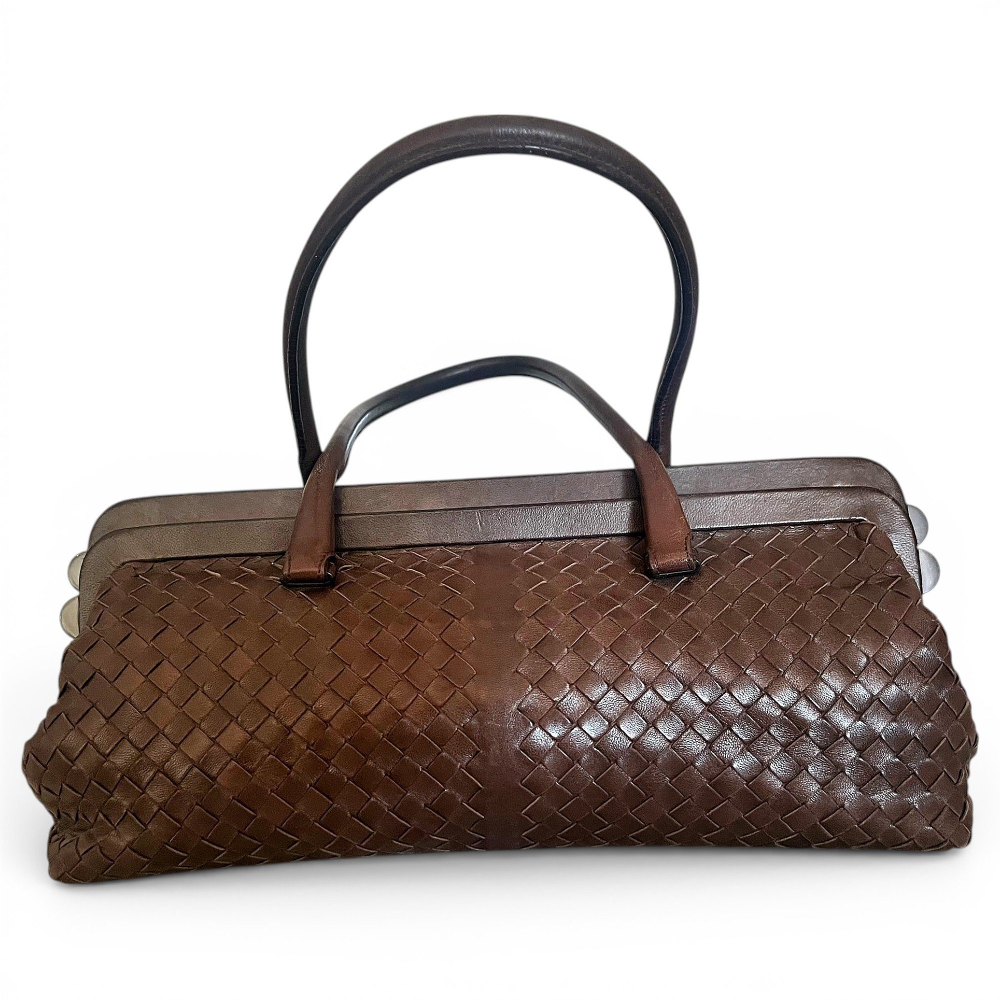 Leather handbag