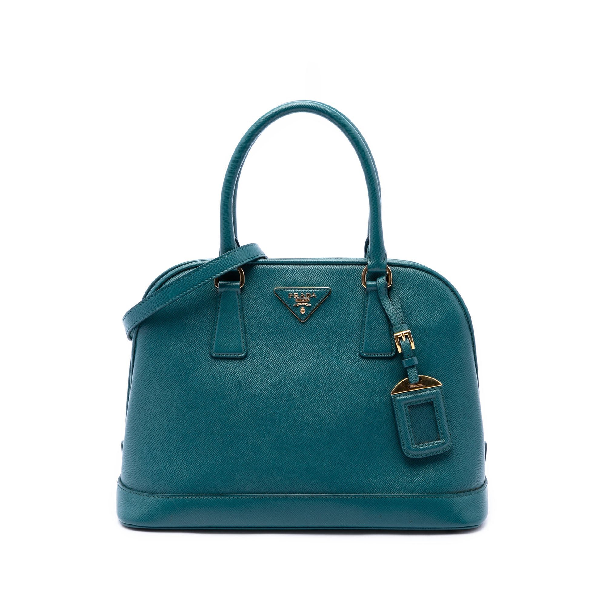 Promenade leather handbag