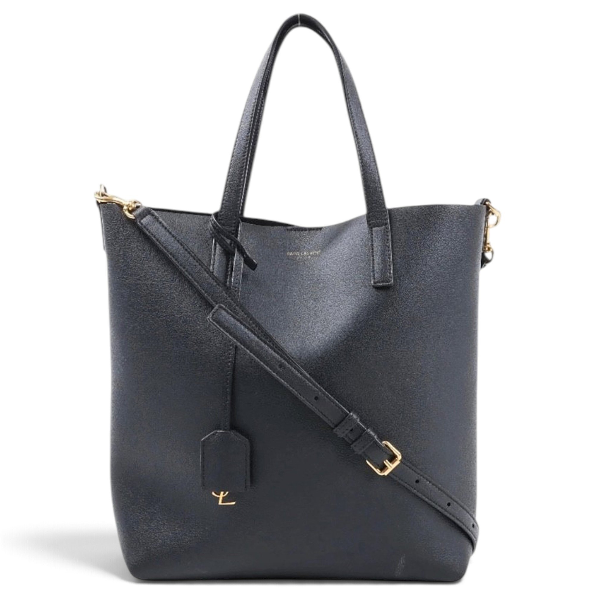 Shopping monogramme leather tote