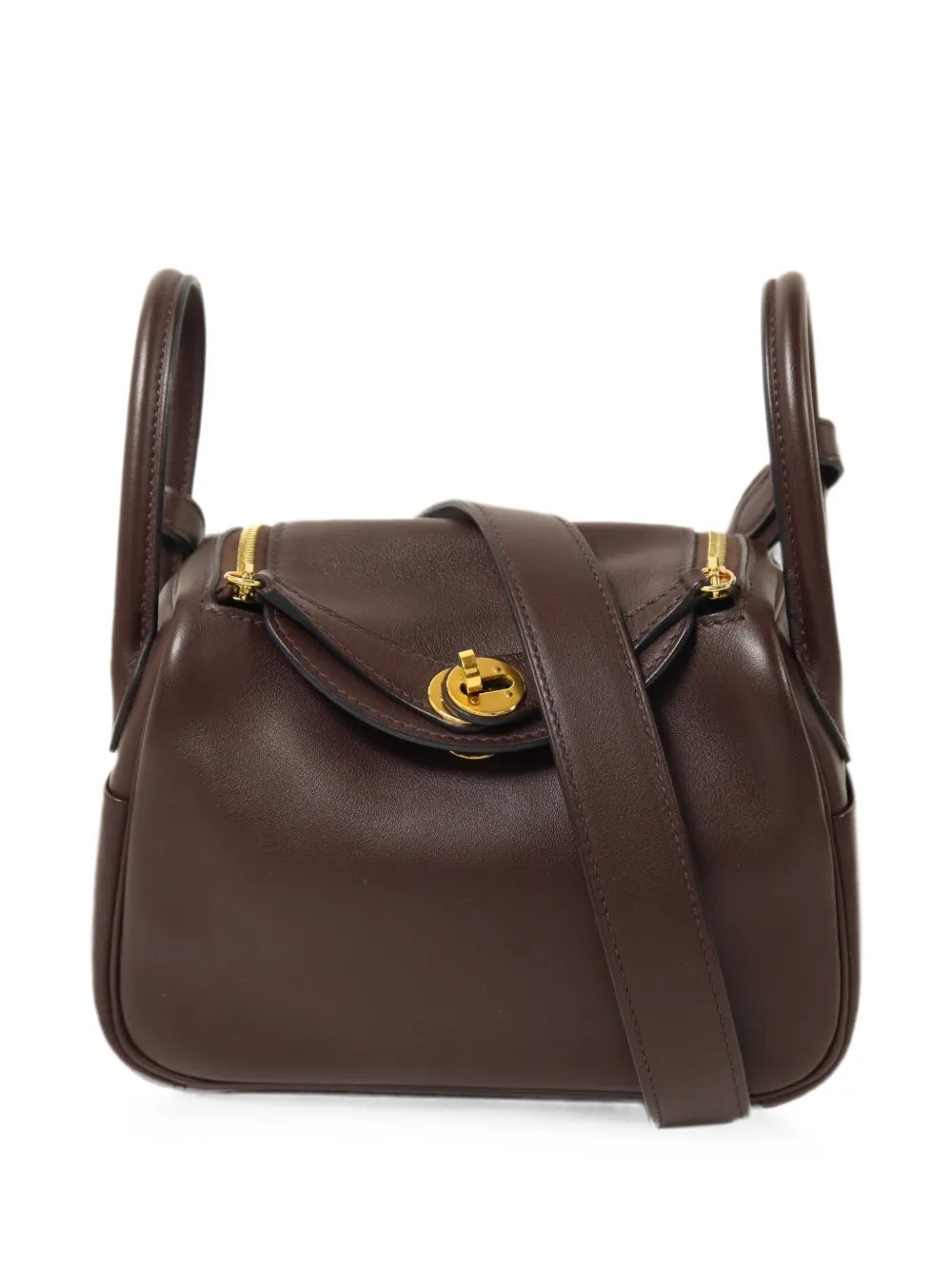 mini Lindy leather shoulder bag