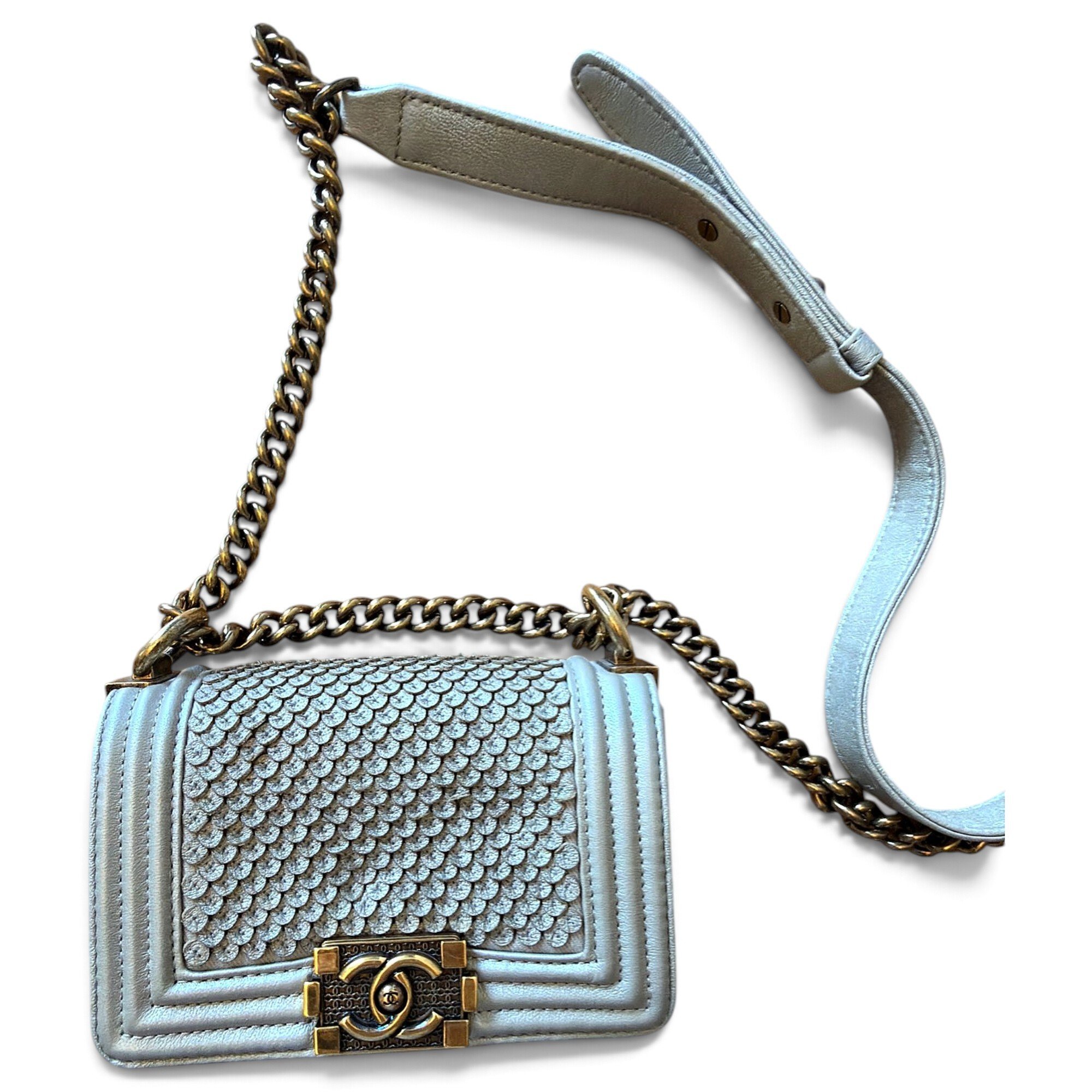 Boy leather handbag