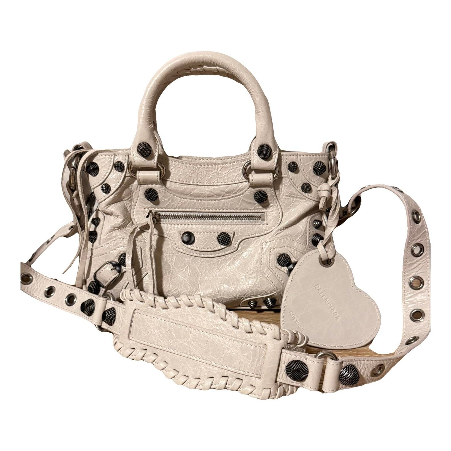 Neo Cagole City leather handbag