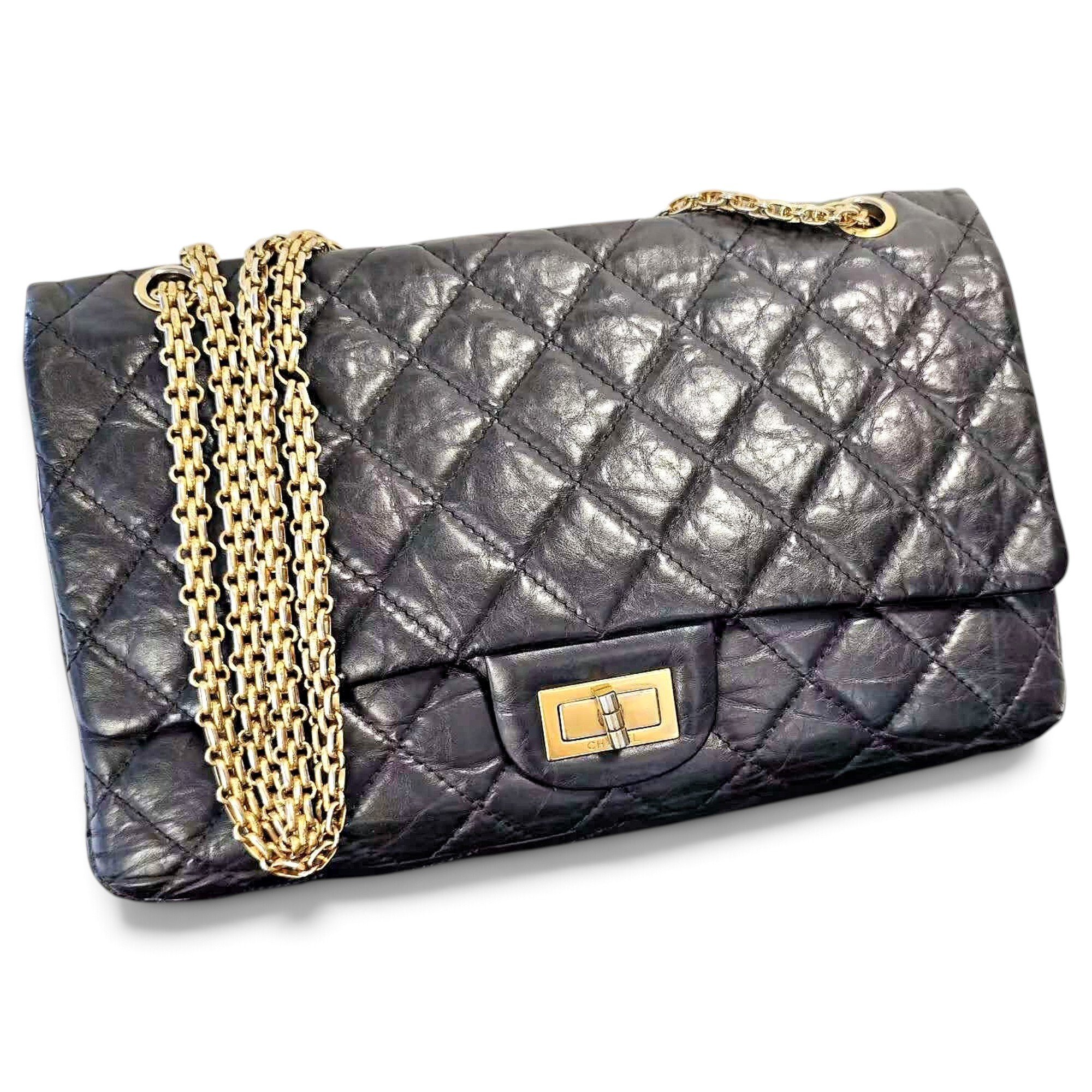 2.55 leather handbag