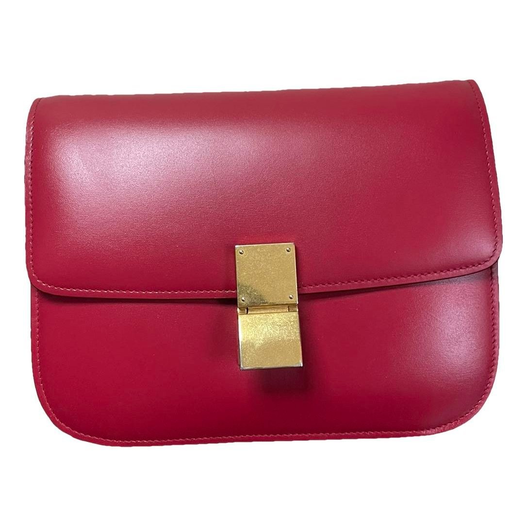 Classic leather crossbody bag
