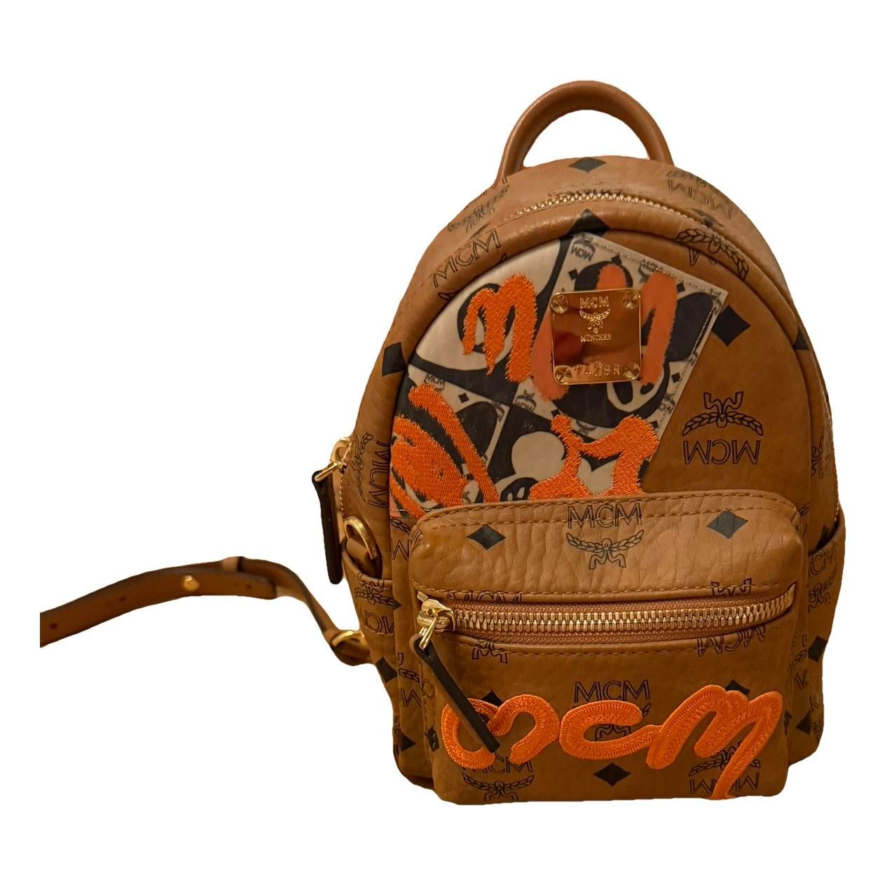 Stark leather backpack