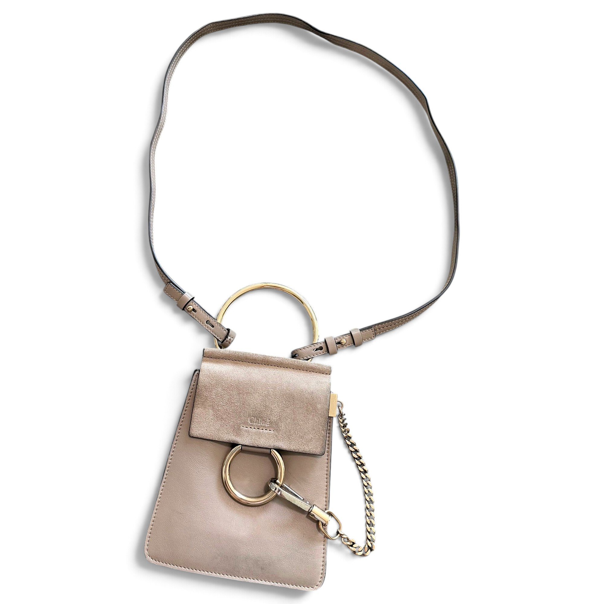 Faye leather crossbody bag