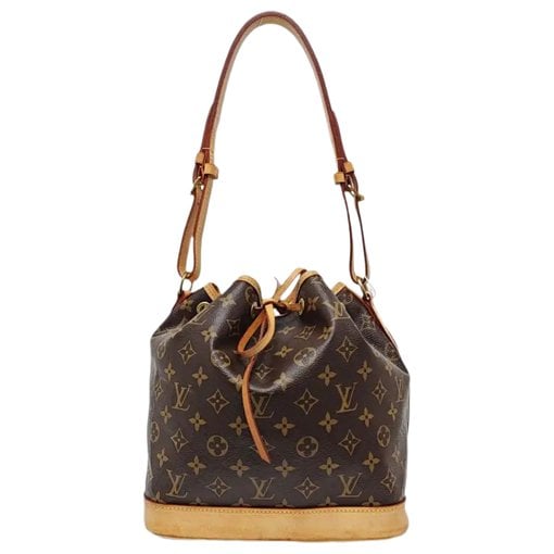 Nano Noé leather crossbody bag