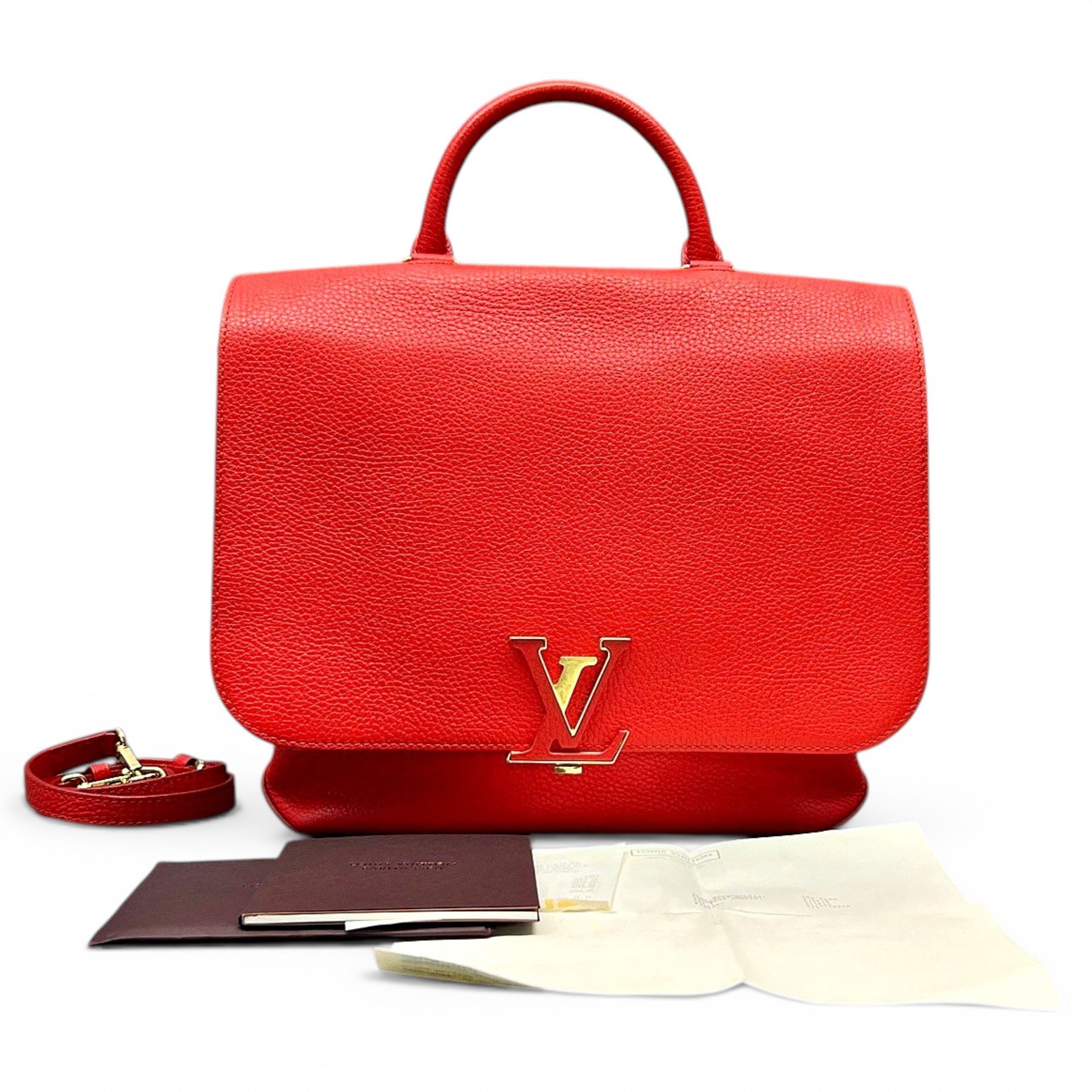 Volta leather handbag