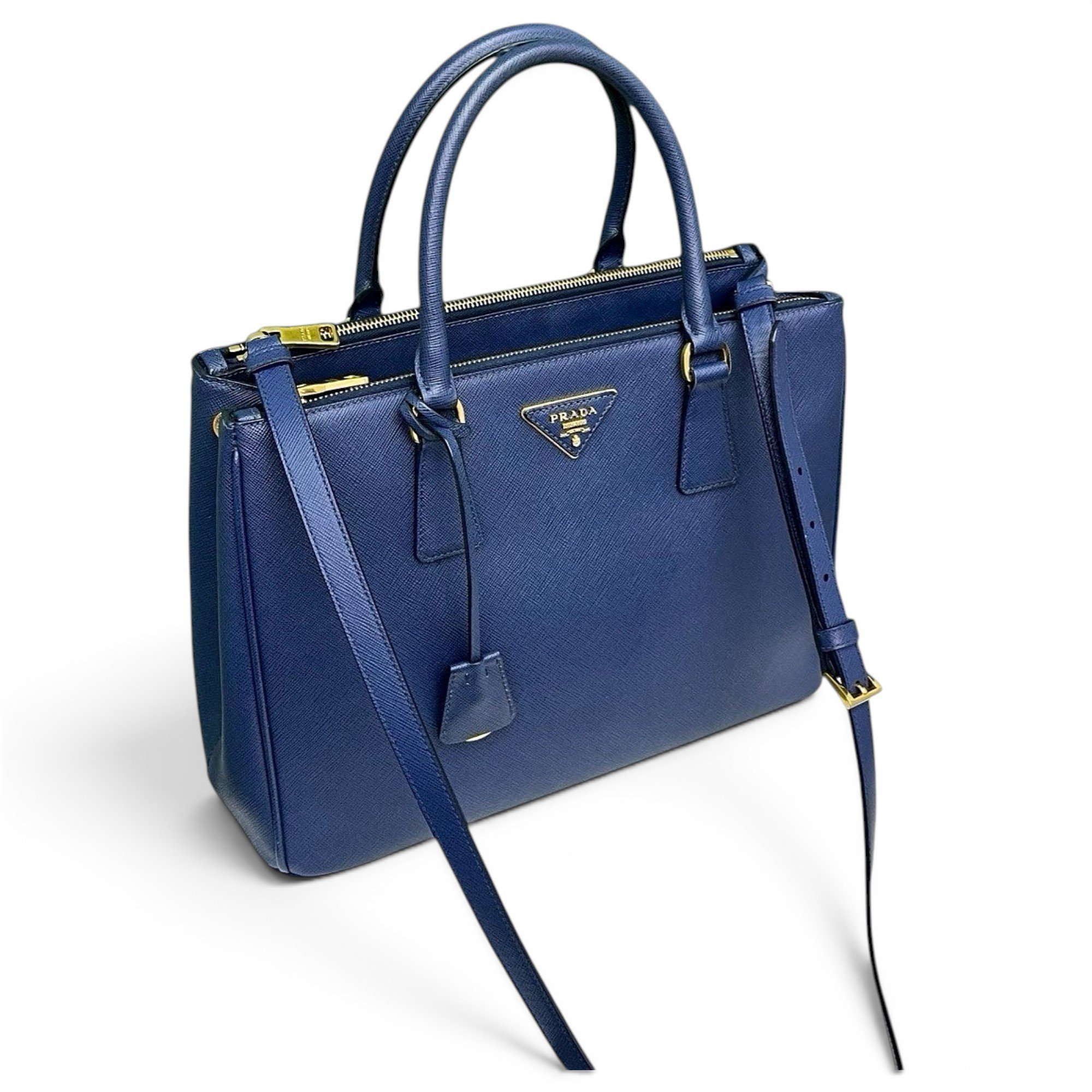 Galleria leather handbag