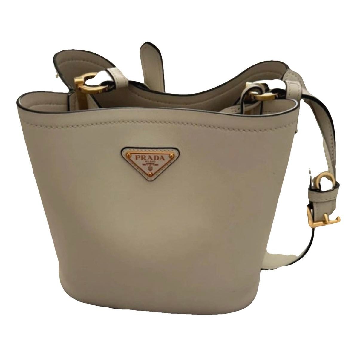 Panier leather handbag