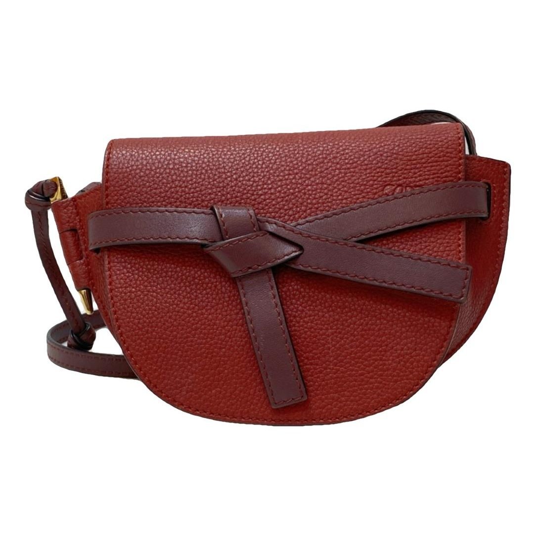 Gate leather crossbody bag