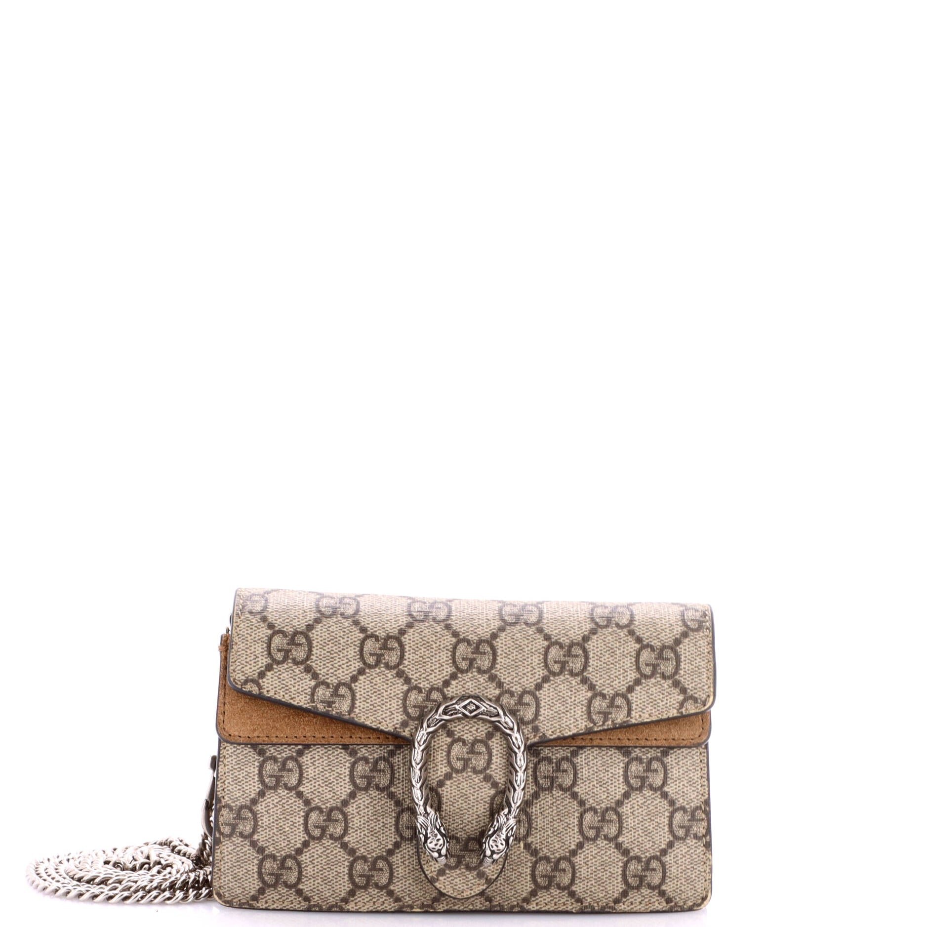 Dionysus Bag GG Coated Canvas Super Mini