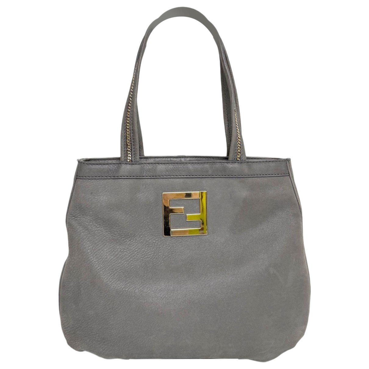 FF leather tote
