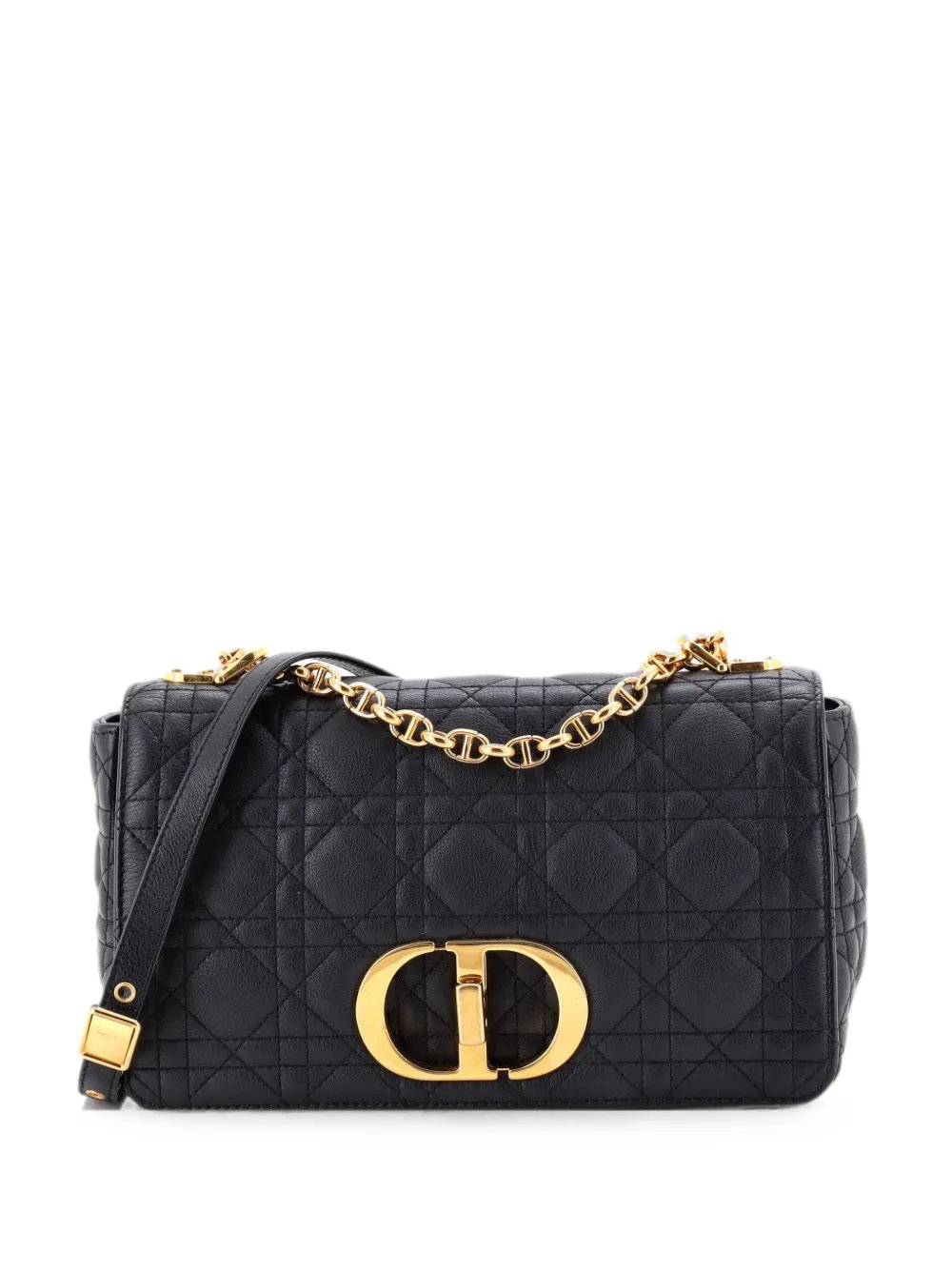 Dior Caro Bag Cannage Quilt Calfskin New Medium shoulder bag