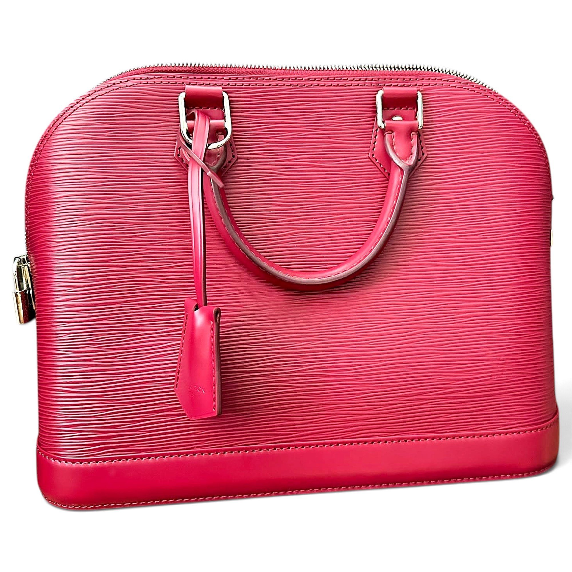 Alma leather handbag