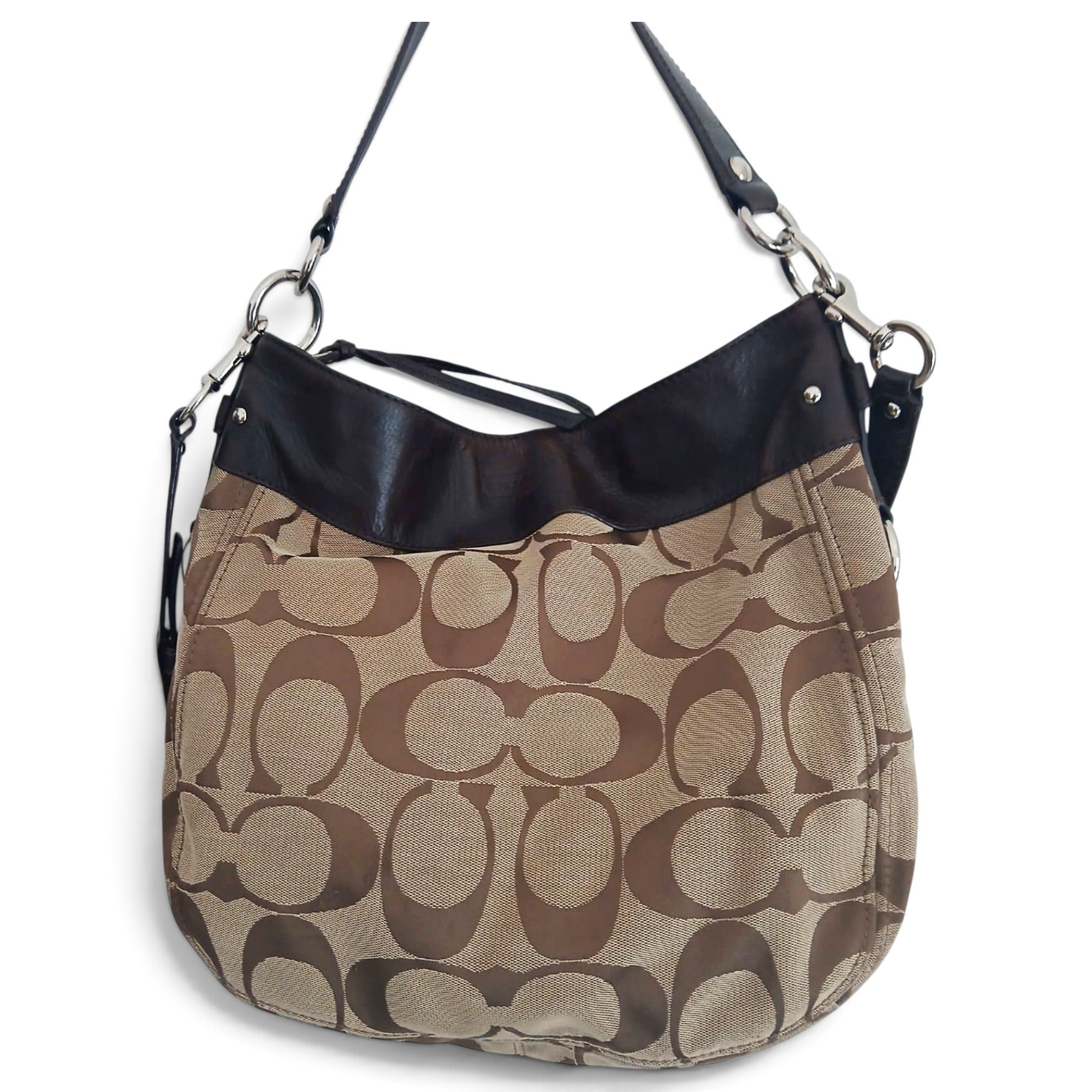 Hamilton Hobo leather handbag