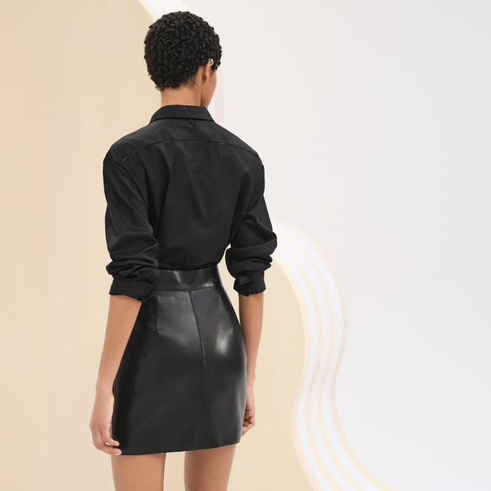 Noir Short Skirt