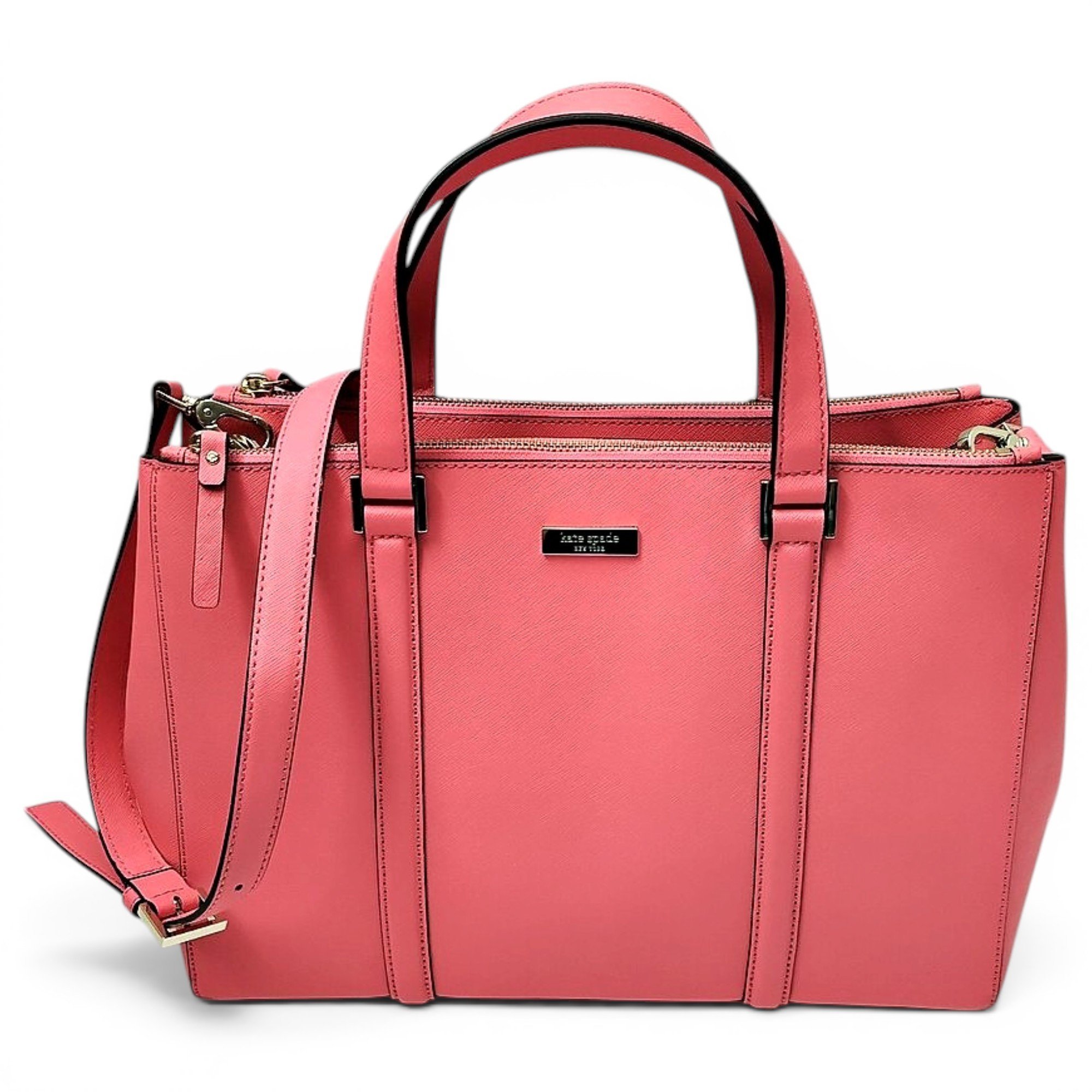 Leather satchel