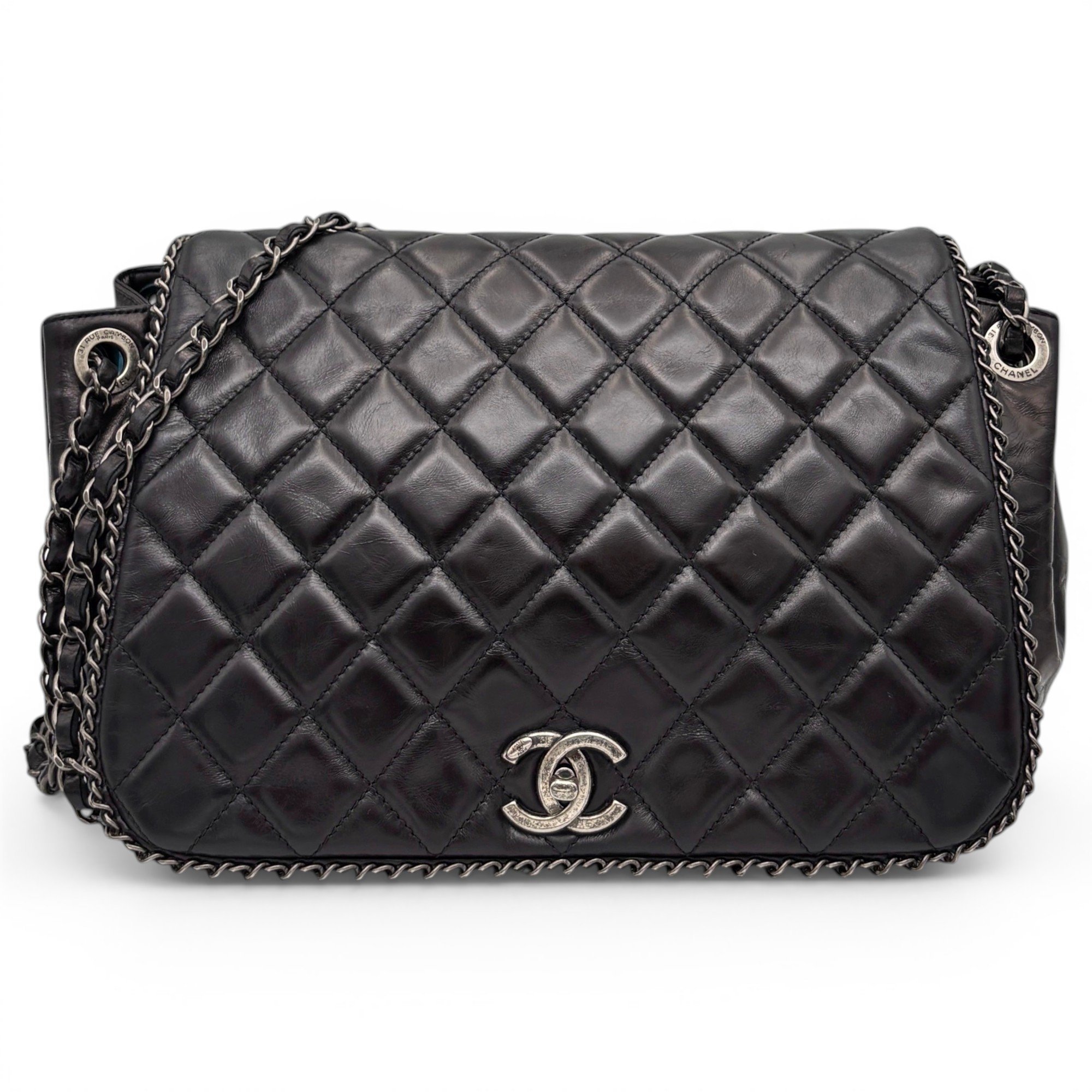 Pony-style calfskin handbag