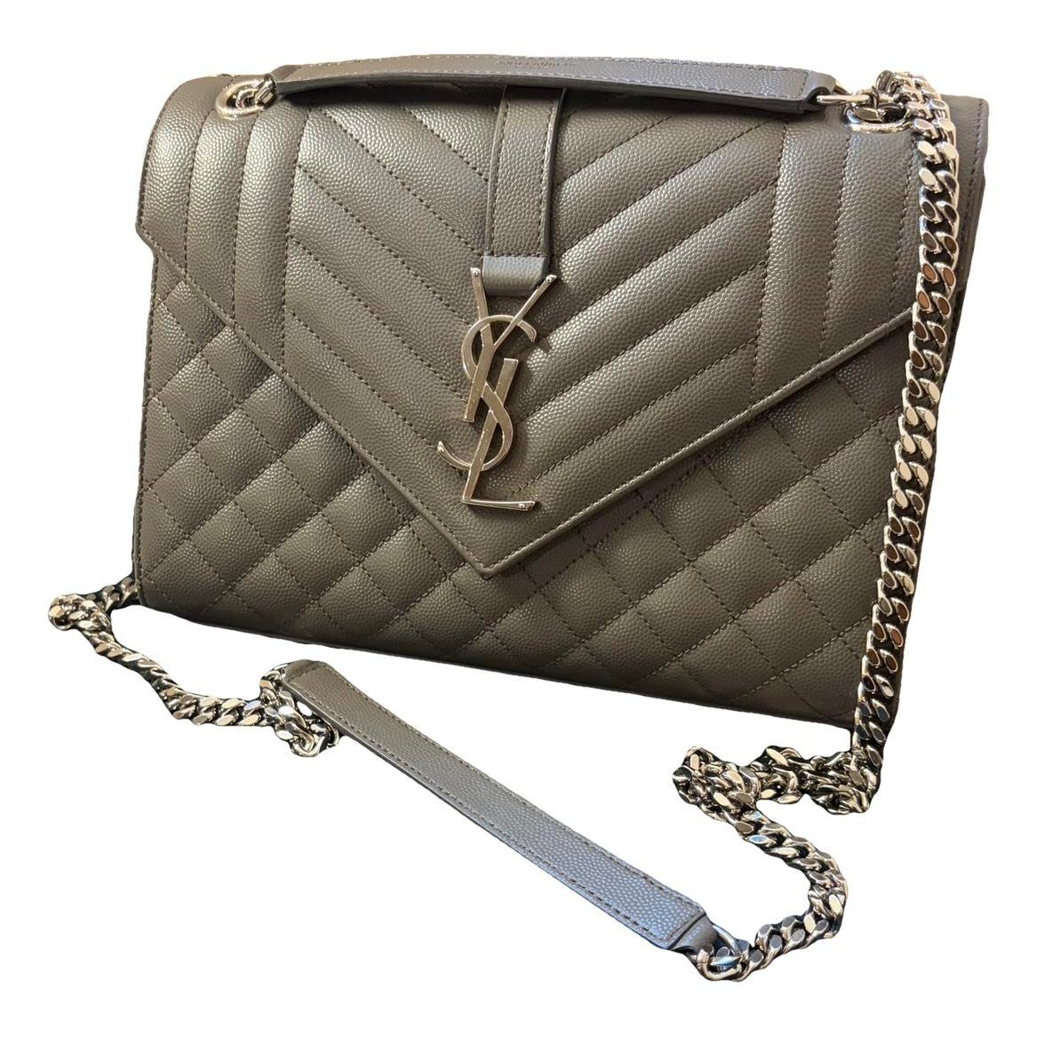 Envelope leather crossbody bag