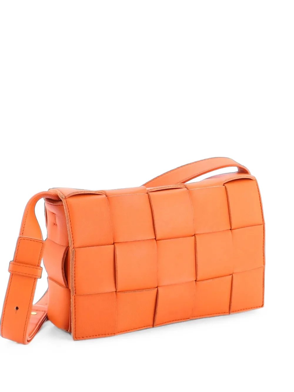 Cassette Maxi Intrecciato Leather Small crossbody bag